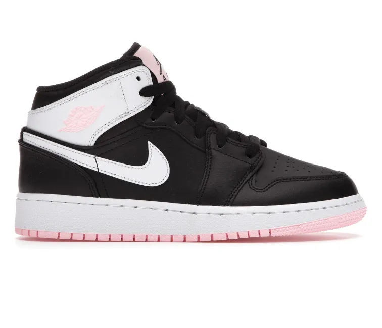 GS Nike Air Jordan 1 Mid (Arctic Punch) Casual Sporty