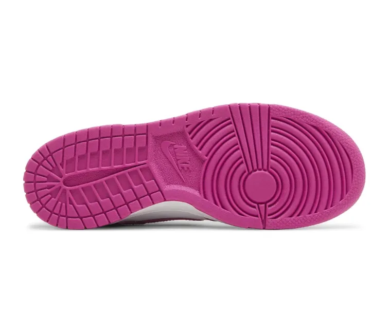 Walking Ease Custom Fit GS Nike Dunk Low (Active Fuchsia)