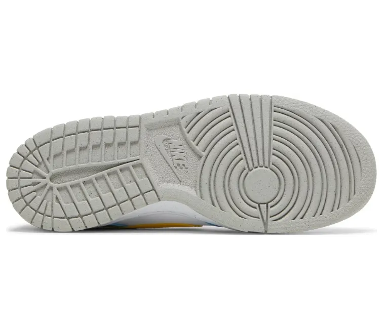 Classic Non Restrictive Toe Box GS Nike Dunk Low (Blue Chill)