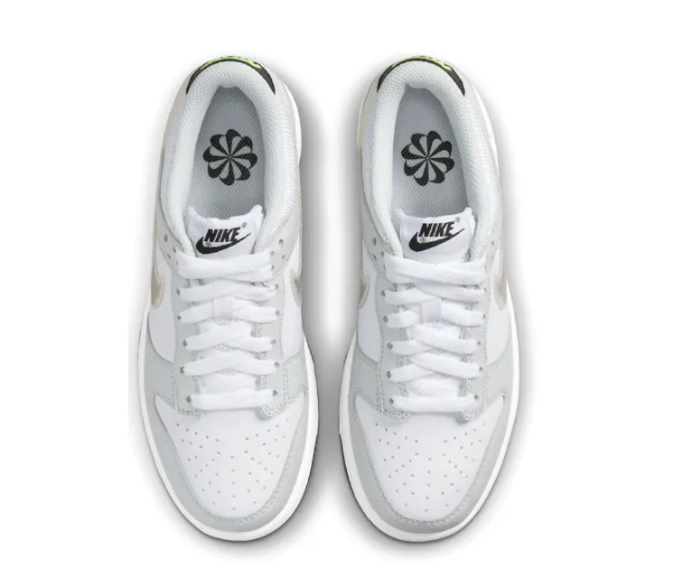 GS Nike Dunk Low "Glitch Swoosh" (Photon Dust) Fit Light