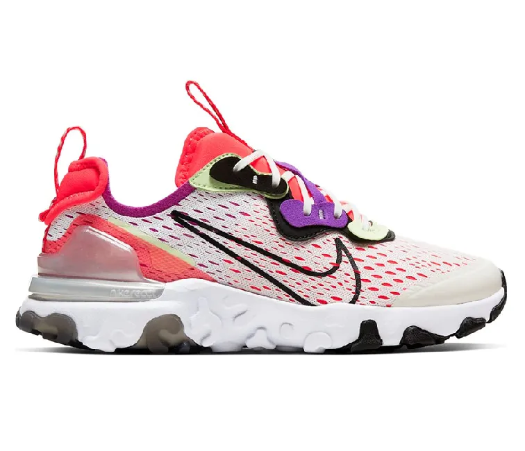 GS Nike React Vision (White/Volt) Arch Relief Dynamic Flex Neck