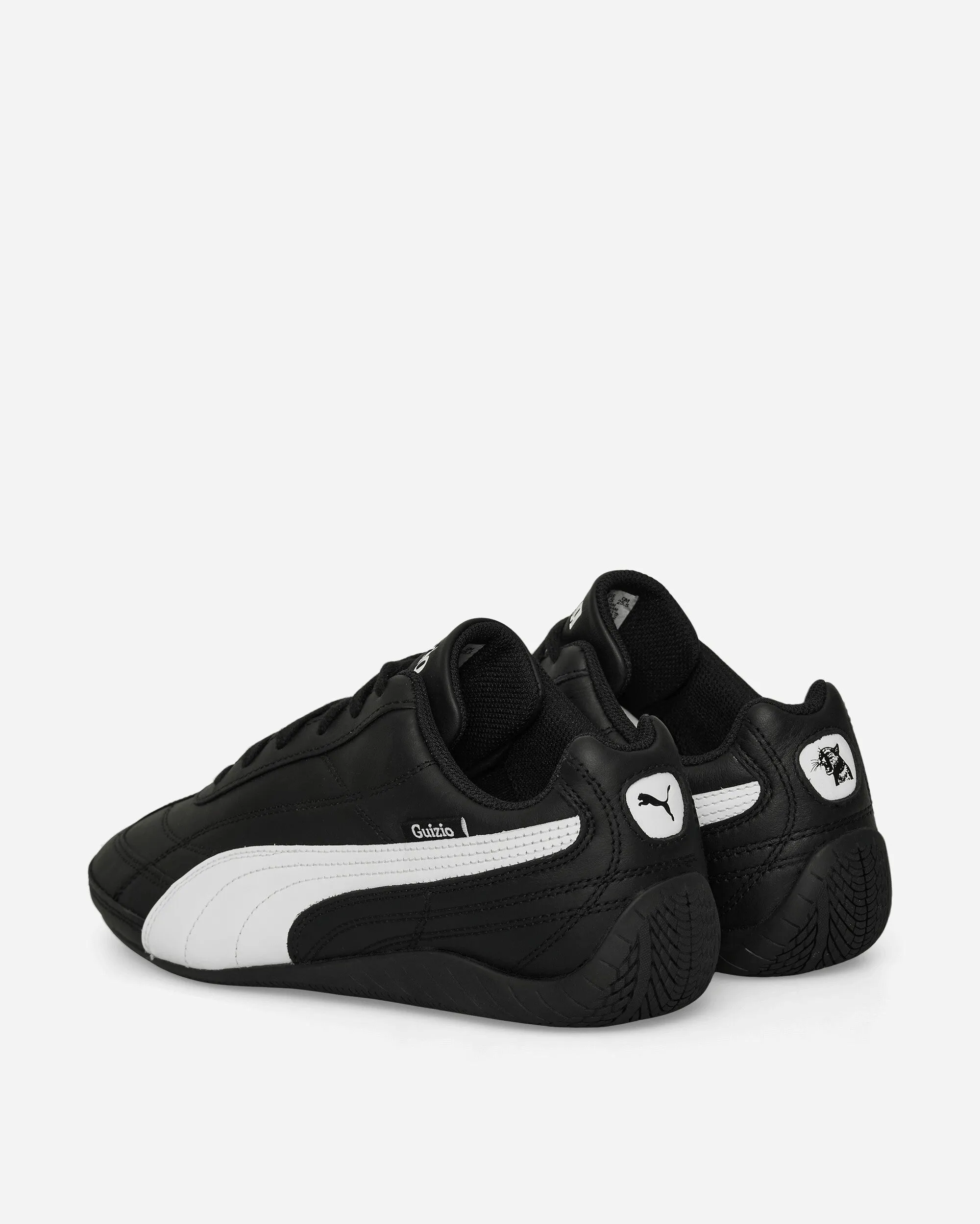 Tapered Heel Cup Dynamic Fit System Guizio Speedcat Sneakers Black