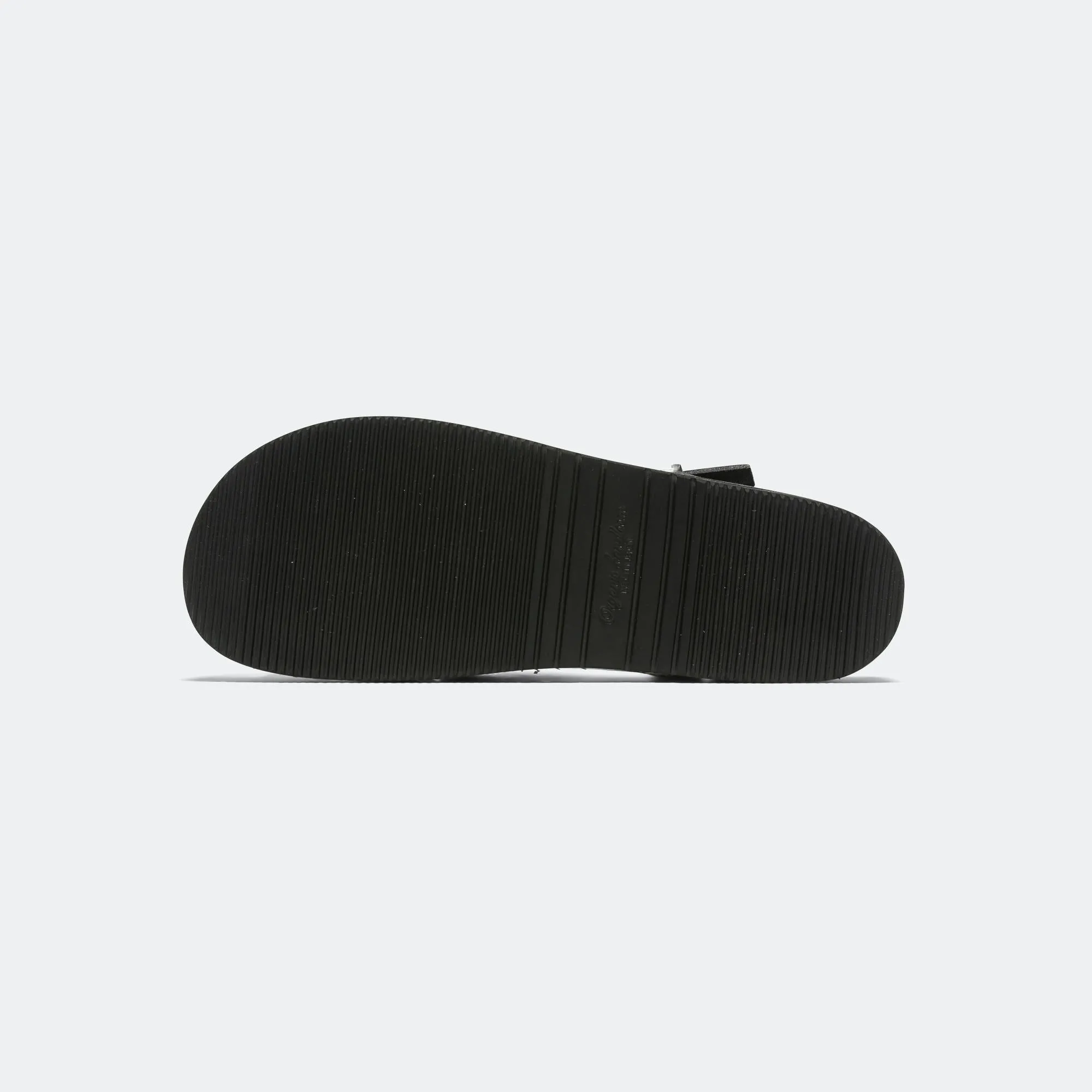 Gurkha Sandal - Black Strap Design Comfy Open-toe Shoes