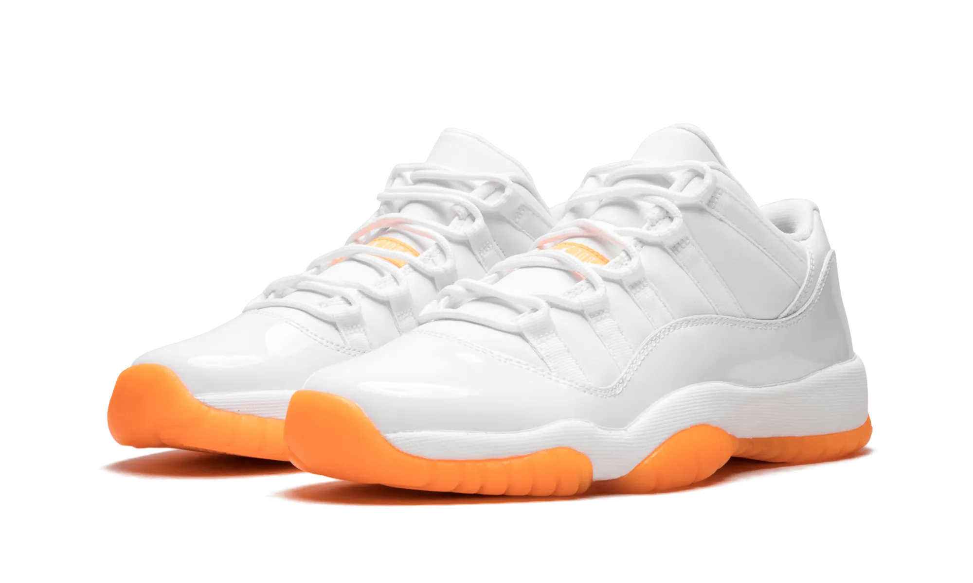 Comfortable Zippers Air Jordan 11 Retro Low GS "Citrus"