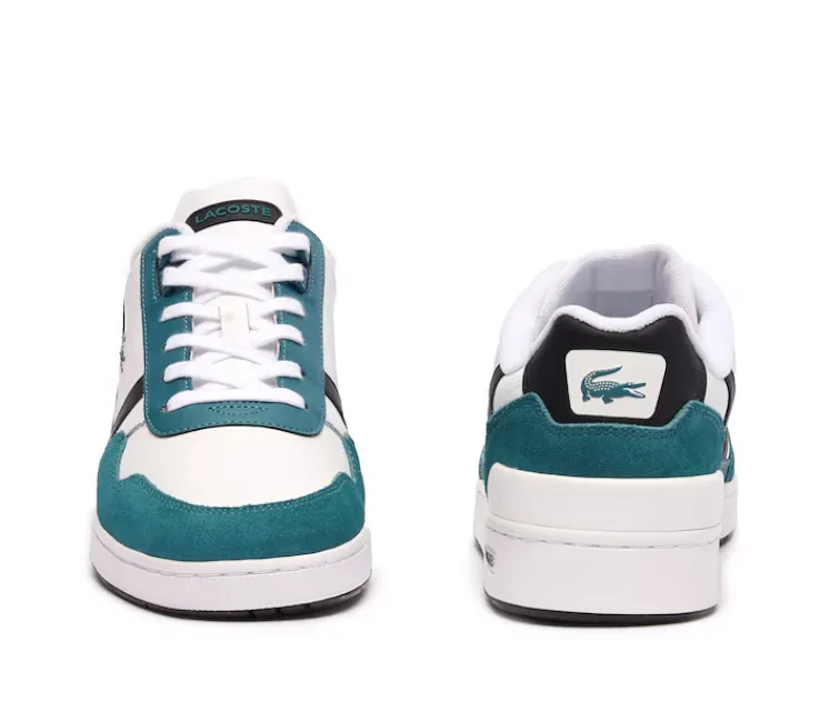 Everyday Life Foam Padding Technology Men's Lacoste T-Clip 124 7 SMA (White/Dark Green)