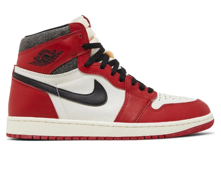 Men's Nike Air Jordan 1 High OG (Lost and Found) Reinforced Heel Support