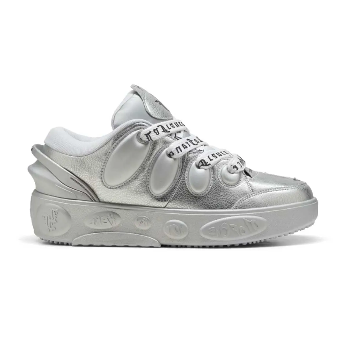 Slim flair   Lamelo Ball Lafrance Written in Chrome 'Silver Mist PUMA Silver'