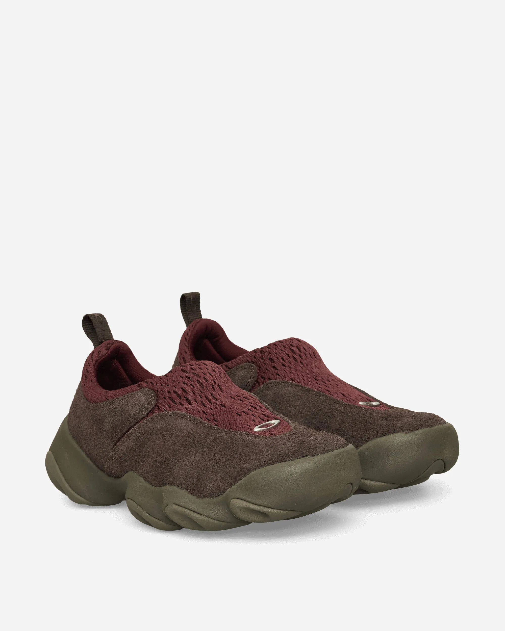 Hairy Suede Flesh Sneakers Ganache / Burgundy All Day Comfort Design Flex Move