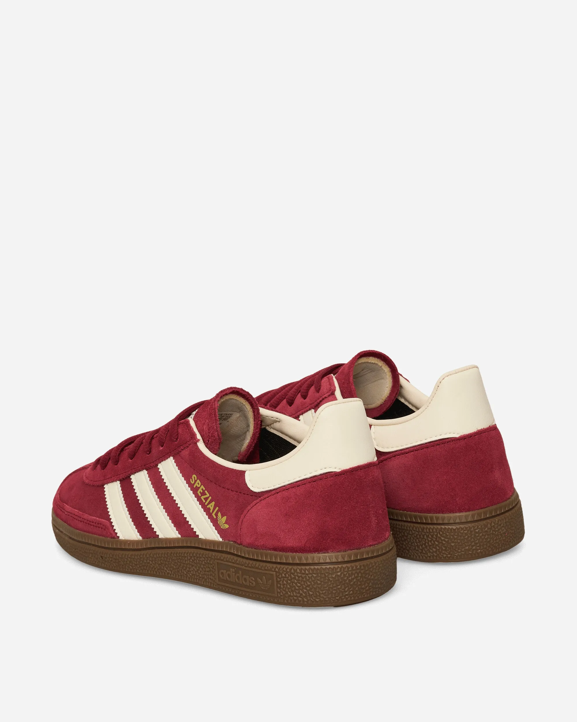 Anti Odor Treatment Training Pulse Handball Spezial Sneakers Noble Maroon / Cream White