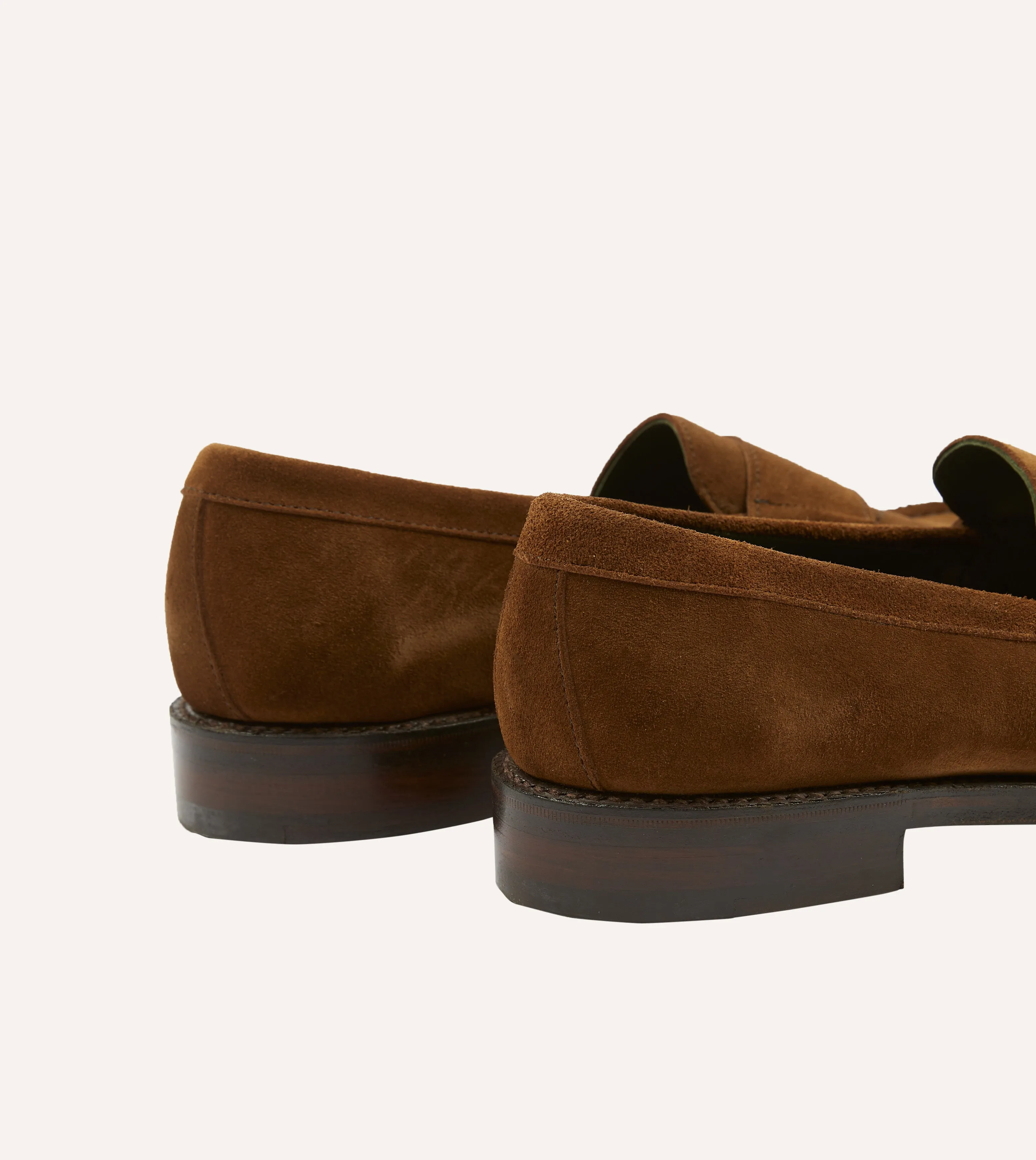 Comfort Grip Snuff Suede Charles Goodyear Welted Penny Loafer