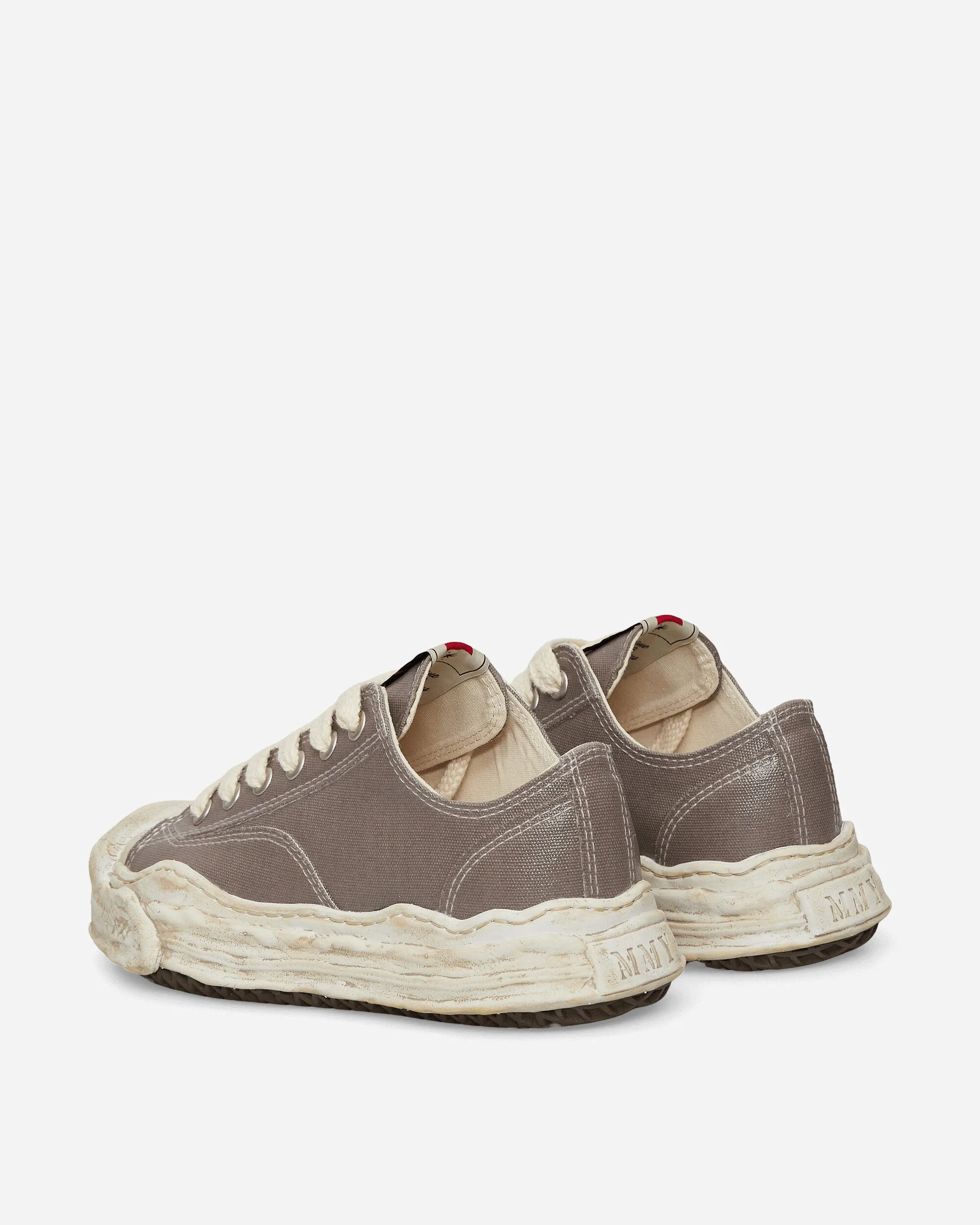 Superior Traction Hank OG Sole Silicon Coating Canvas Low Sneakers Gray