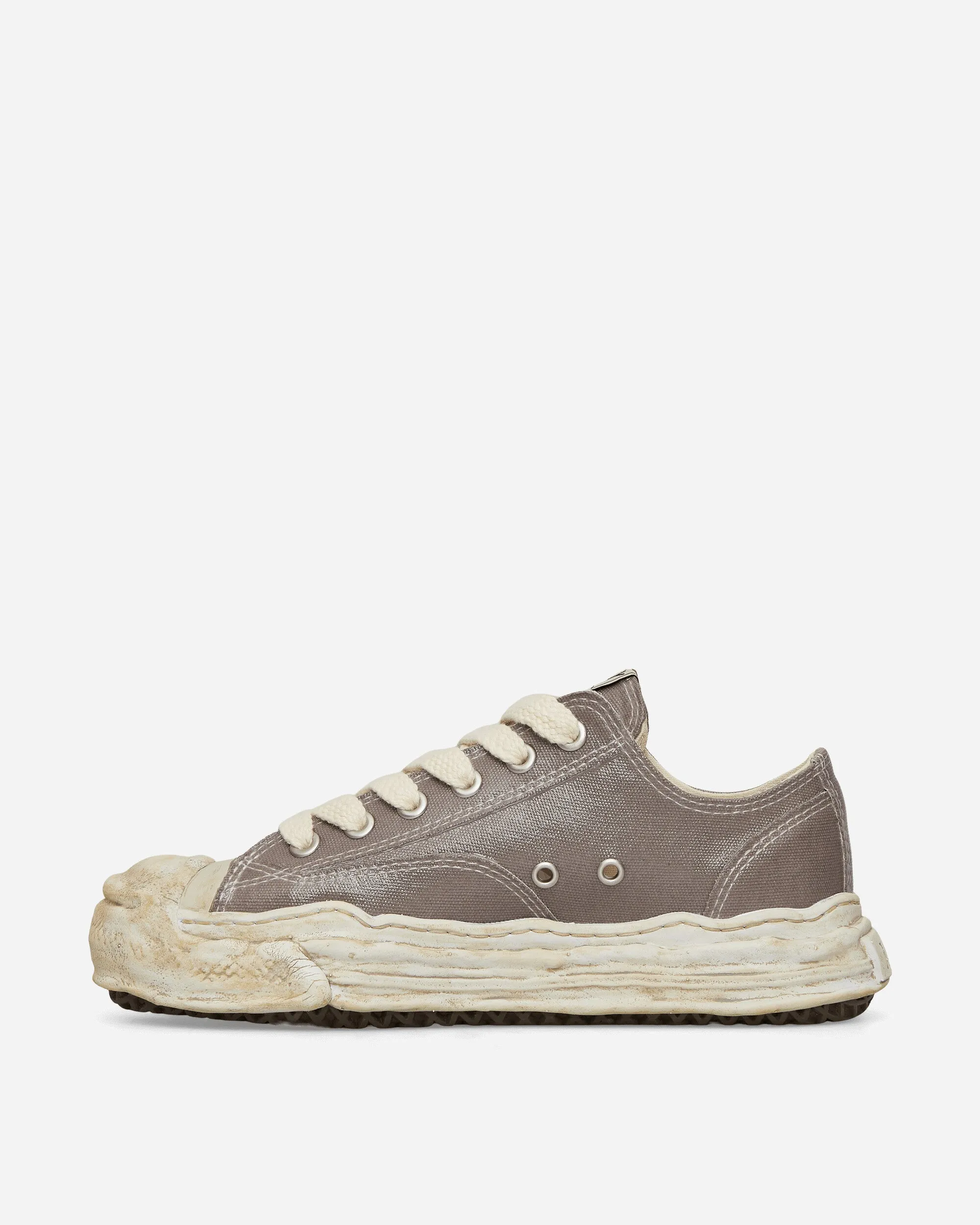 Subtle design Hank OG Sole Silicon Coating Canvas Low Sneakers Gray