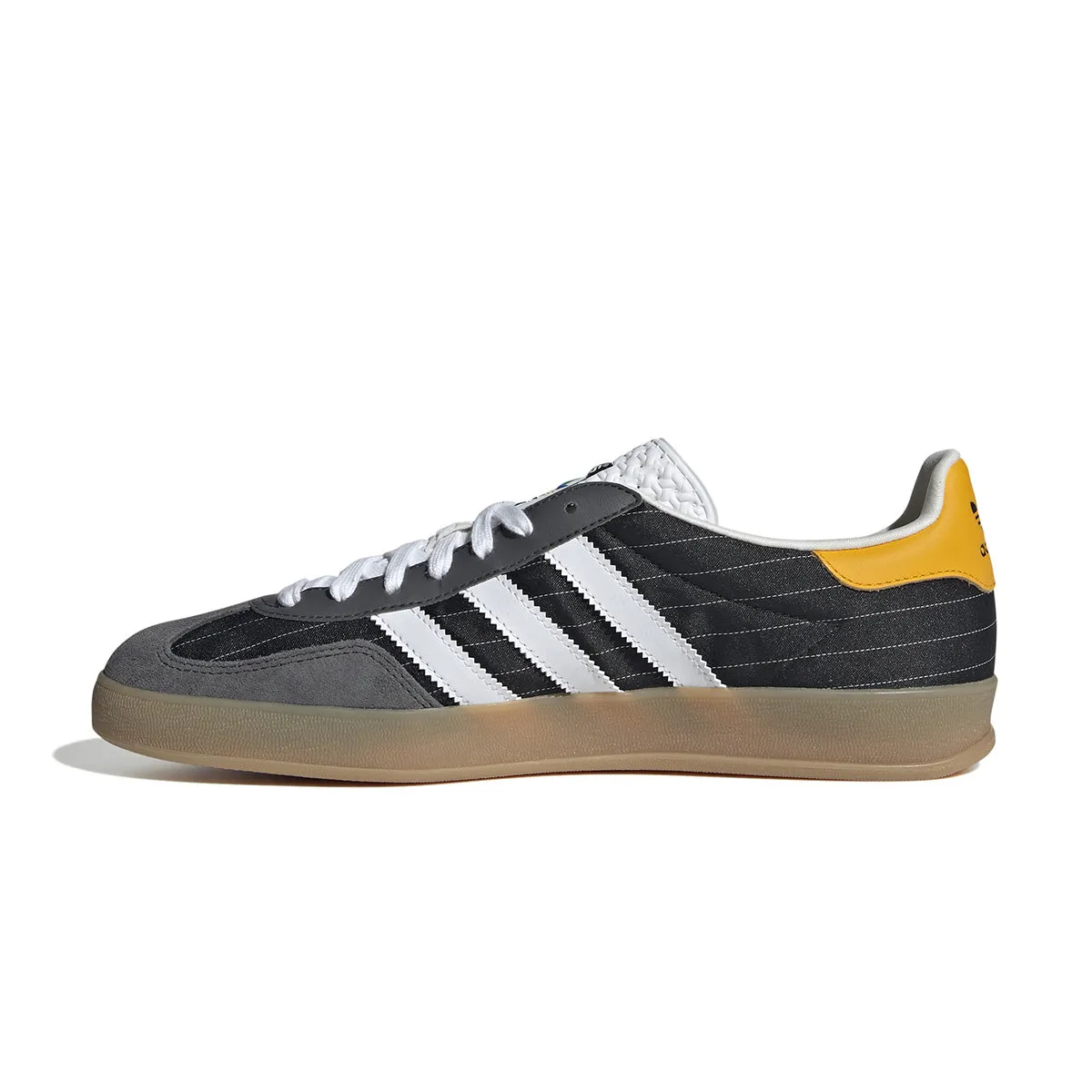 Gazelle Indoor 'Black White' cute look sueded fabric