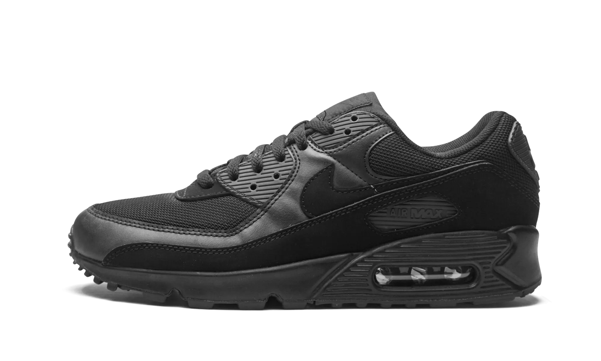 Air Max 90 Recraft "Triple Black" Rocky - trail running Shock - absorbing midsole