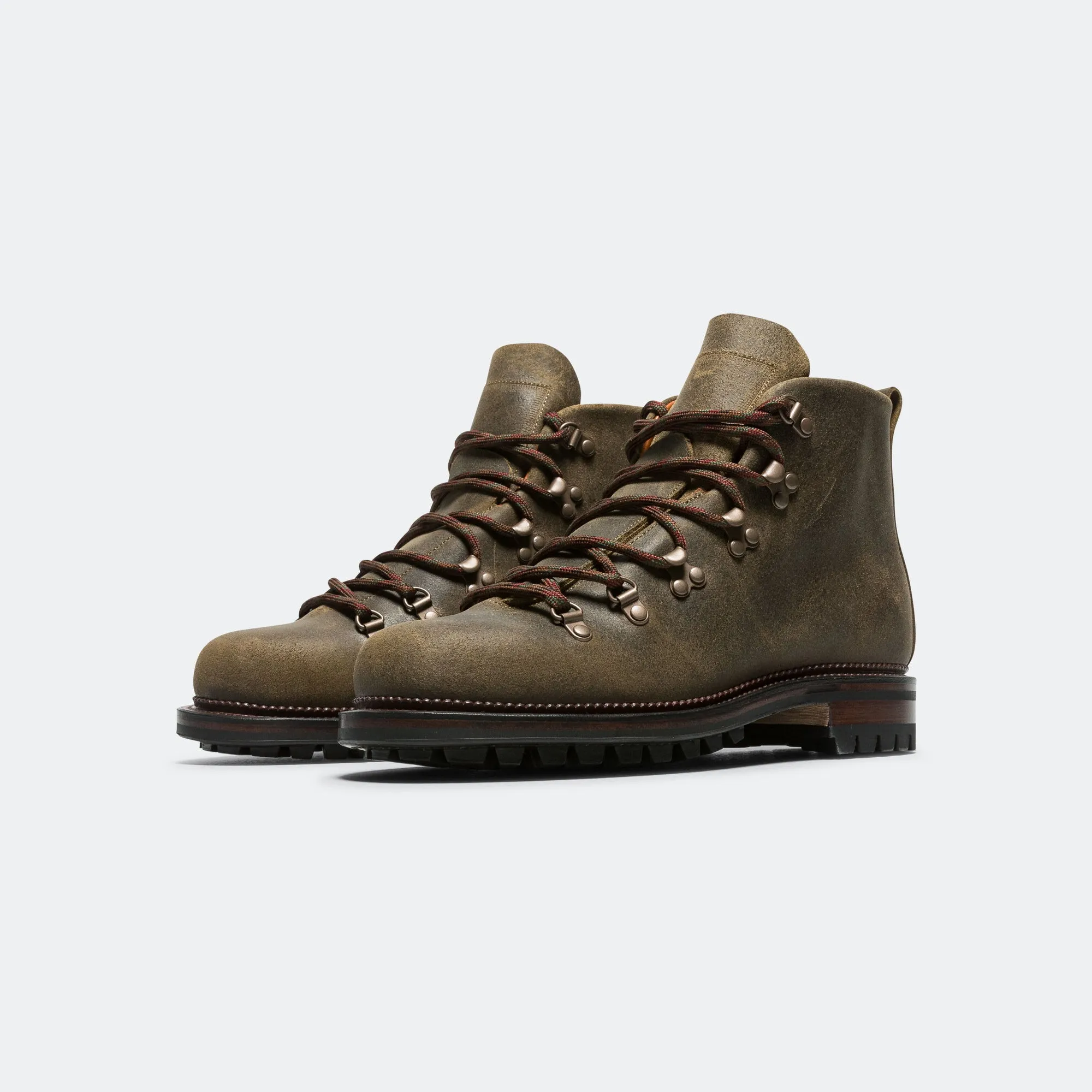 Hiker - Mojave Waxy Commander Zipper Closure Fur Trim