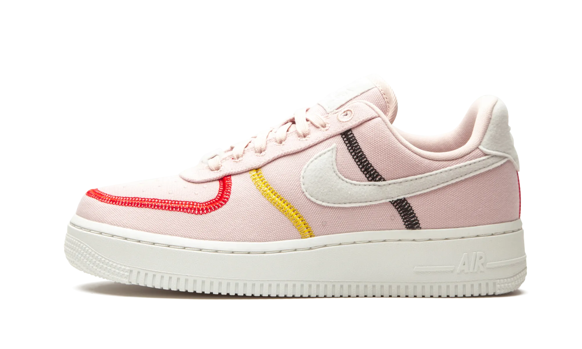 AIR FORCE 1 "07 LX MNS WMNS "Stitched Canvas - Silt Red" Urban Jungle Stretchable Tongue