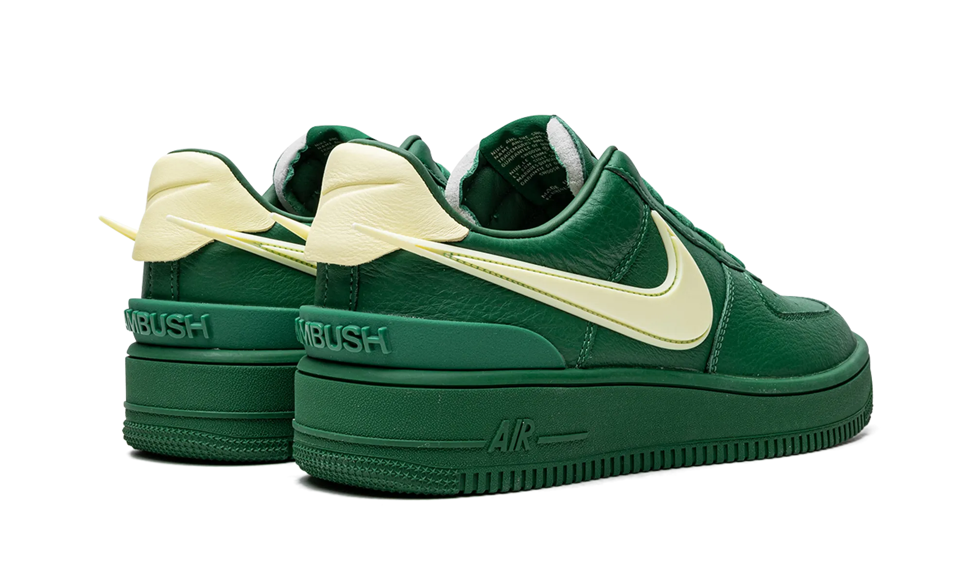 Collared Ankle Padding Contoured Footbed Air Force 1 Low "AMBUSH - Green"