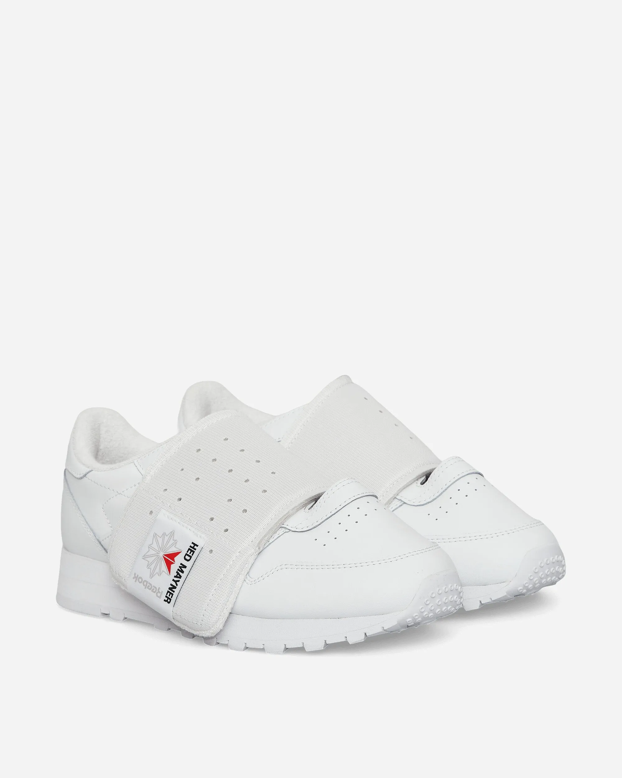 All-weather flair Comfort arch Hed Mayner Classic Leather Sneakers White