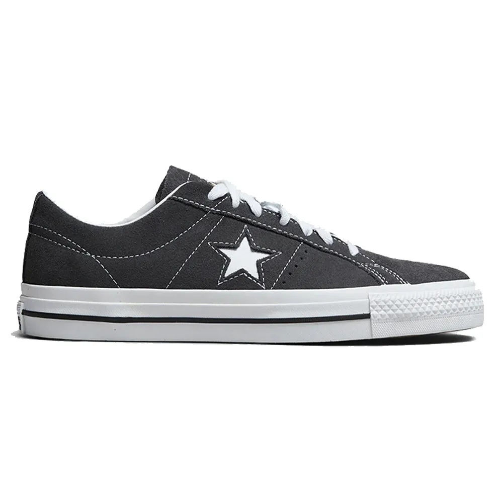 Street Friendly Ride Converse CONS - One Star Pro Ox Suede (Dark Matter/White)