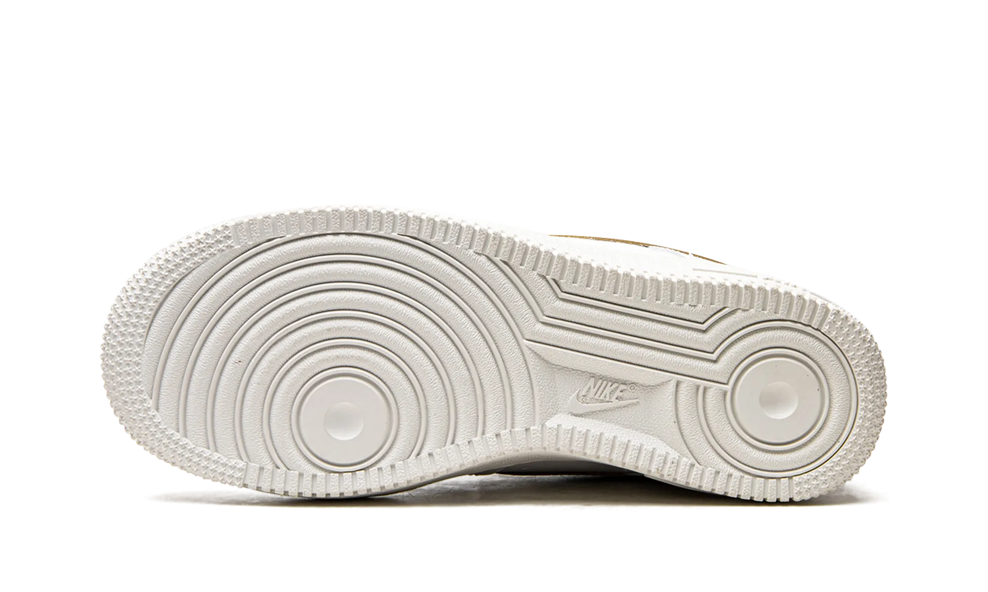 Football Air Movement AIR FORCE 1 MNS WMNS "White / Gold / Silver"