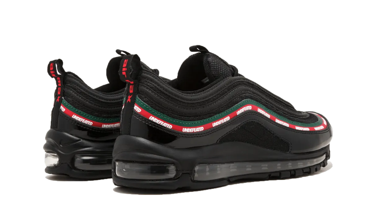 Air Max 97 OG UNDFTD "Undefeated - Black" running alone