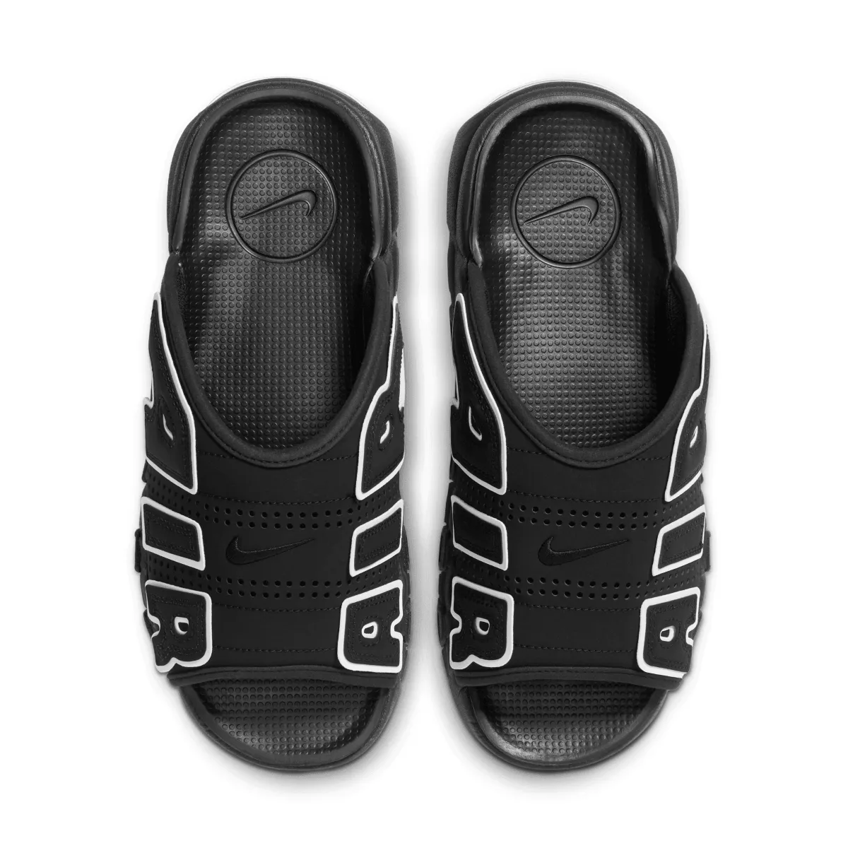 Heel Flexible stability Air More Uptempo Slide 'Black'