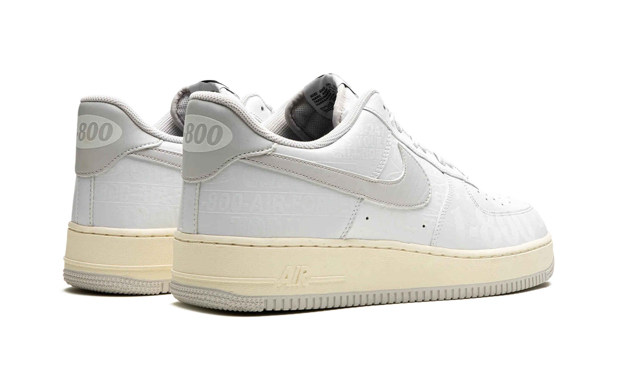 Friction control Air Force 1 '07 PRM "1-800"