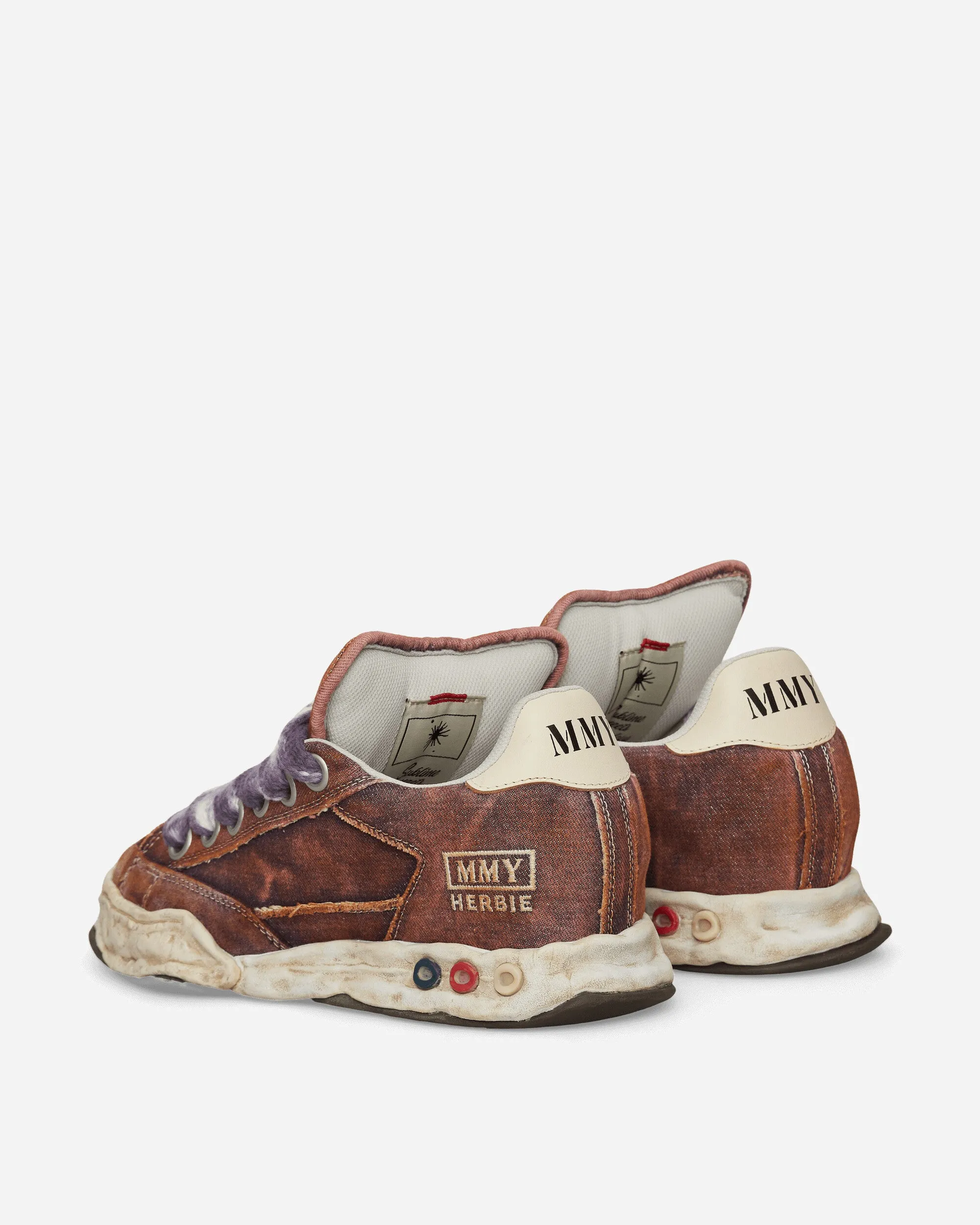 Sculpted materials Herbie OG Sole Puffer Canvas Low Sneakers Purple