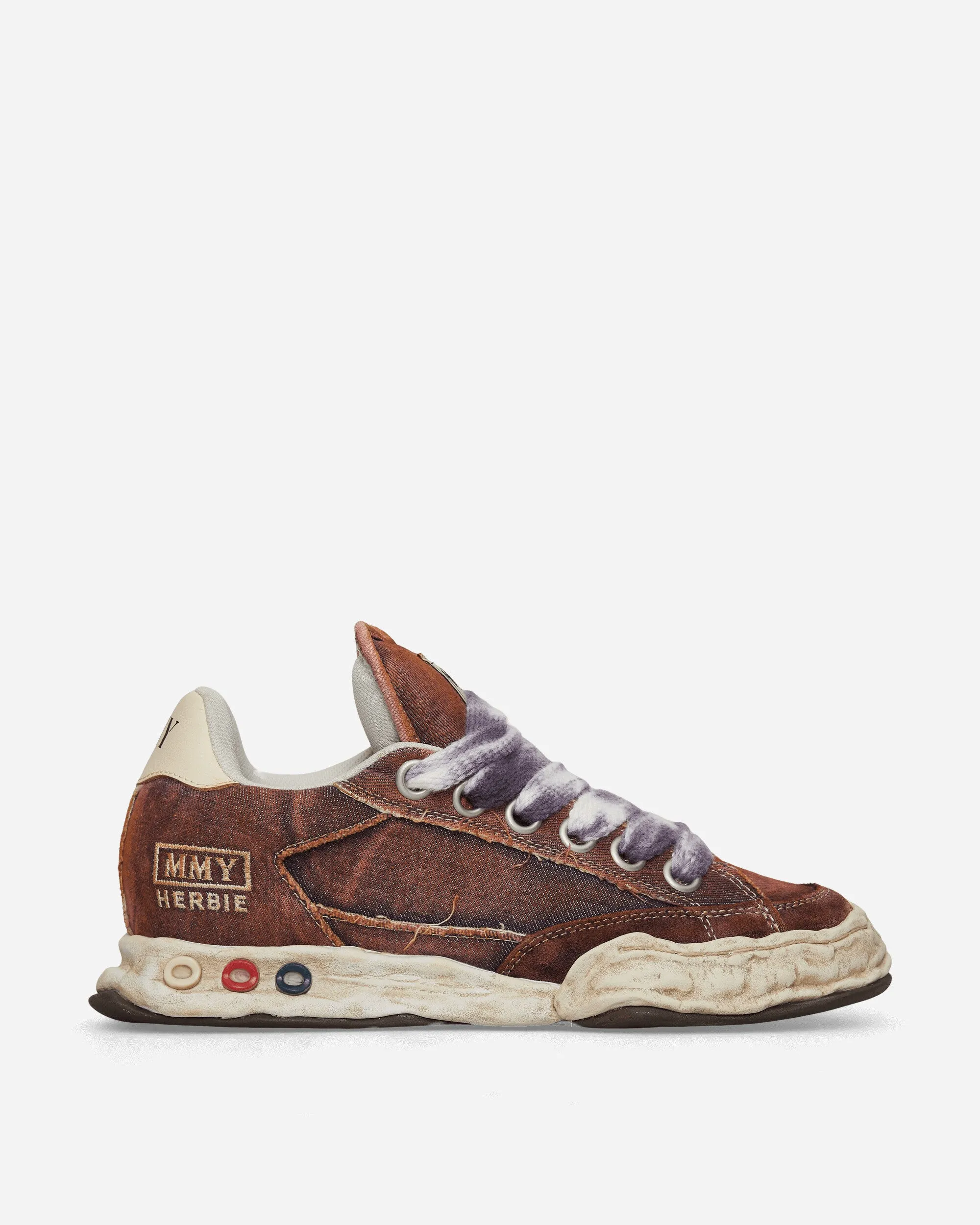 Herbie OG Sole Puffer Canvas Low Sneakers Purple Quick Action Refined chic