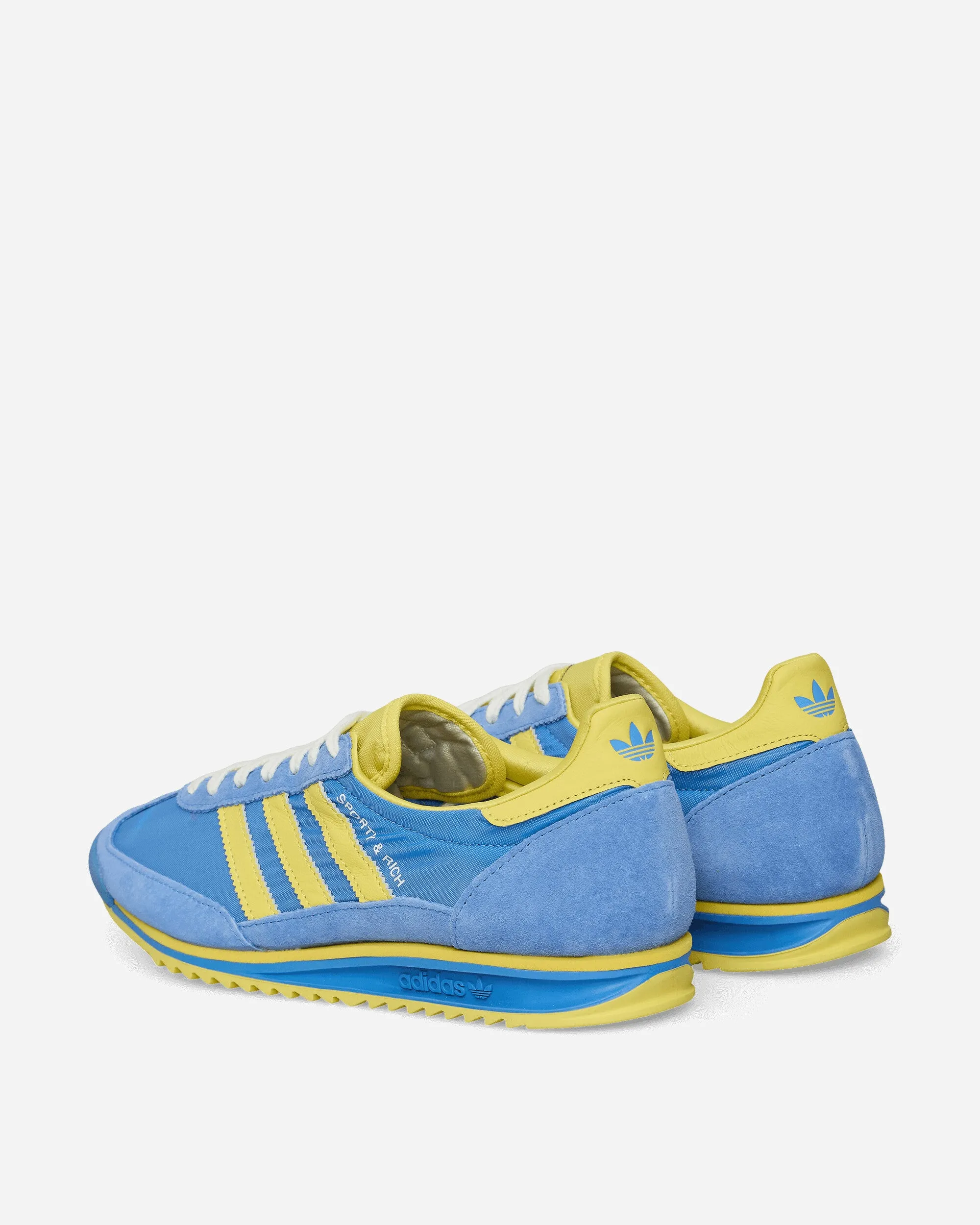 Sporty & Rich SL72 Sneakers Real Blue / Light Yellow Grip Technology Secure fit