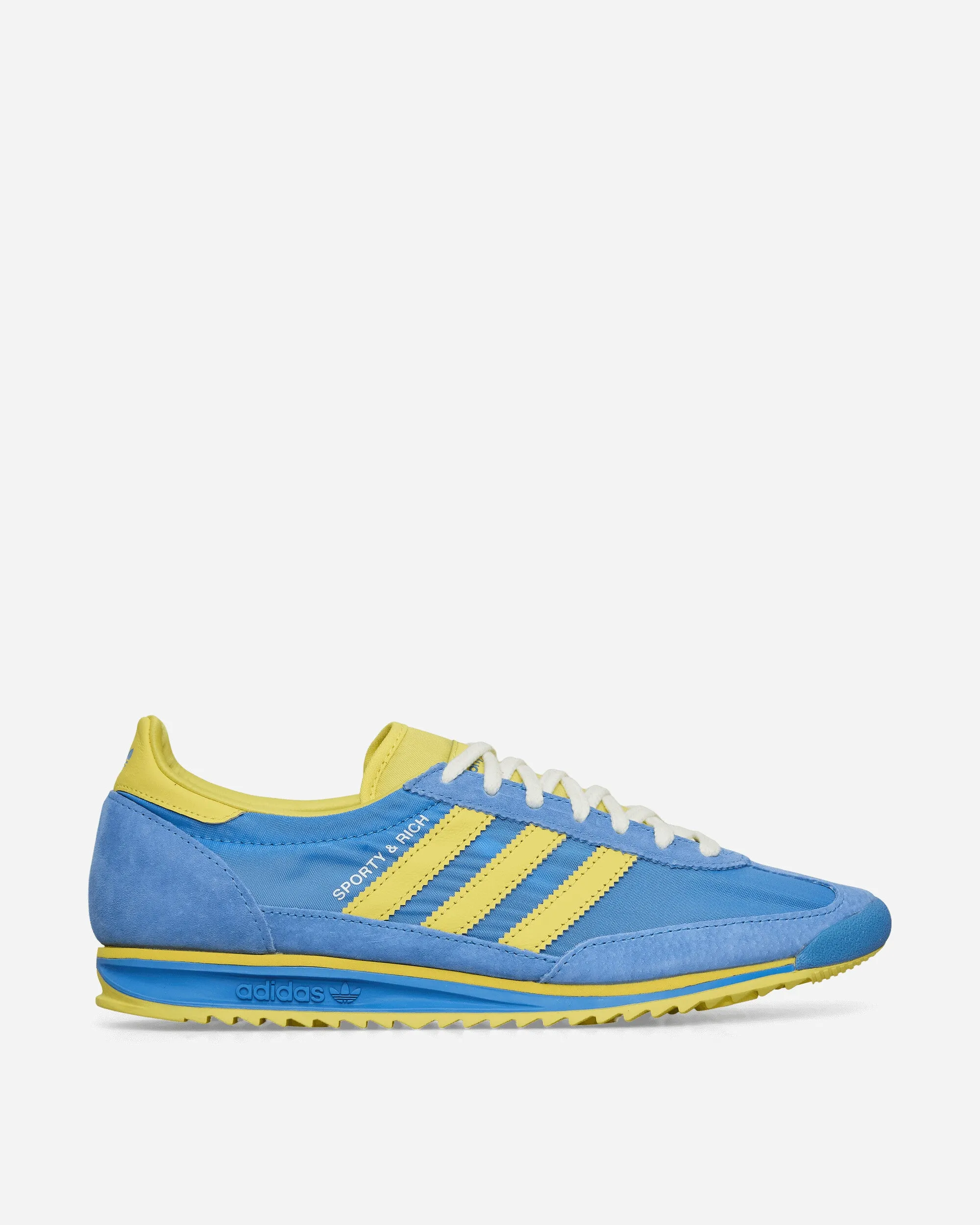 Thermal Regulating Interior Neutral Stability Control Sporty & Rich SL72 Sneakers Real Blue / Light Yellow