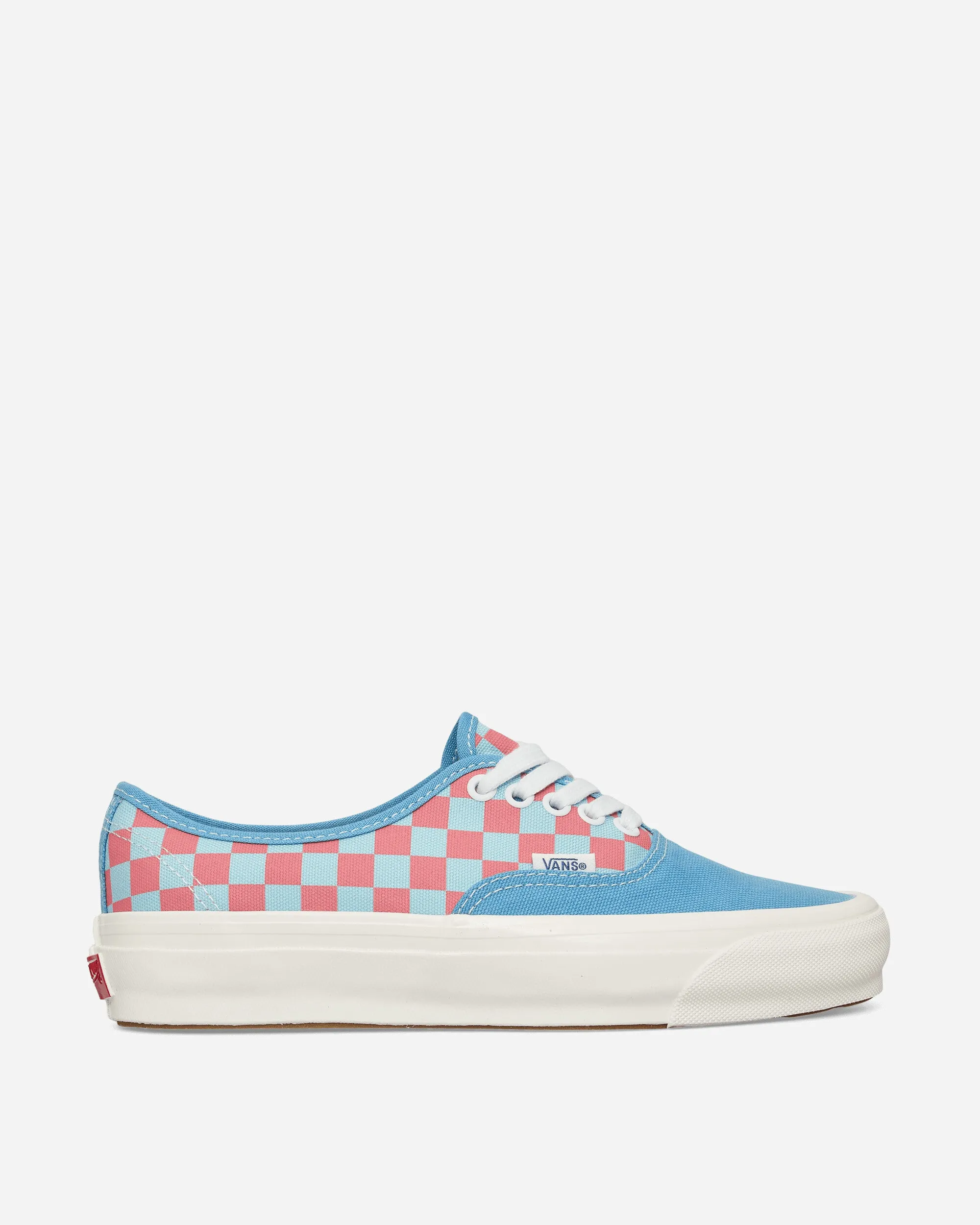 Built-In Support Urban Cool Premium Authentic 44 Checkerboard Sneakers Heritage Blue
