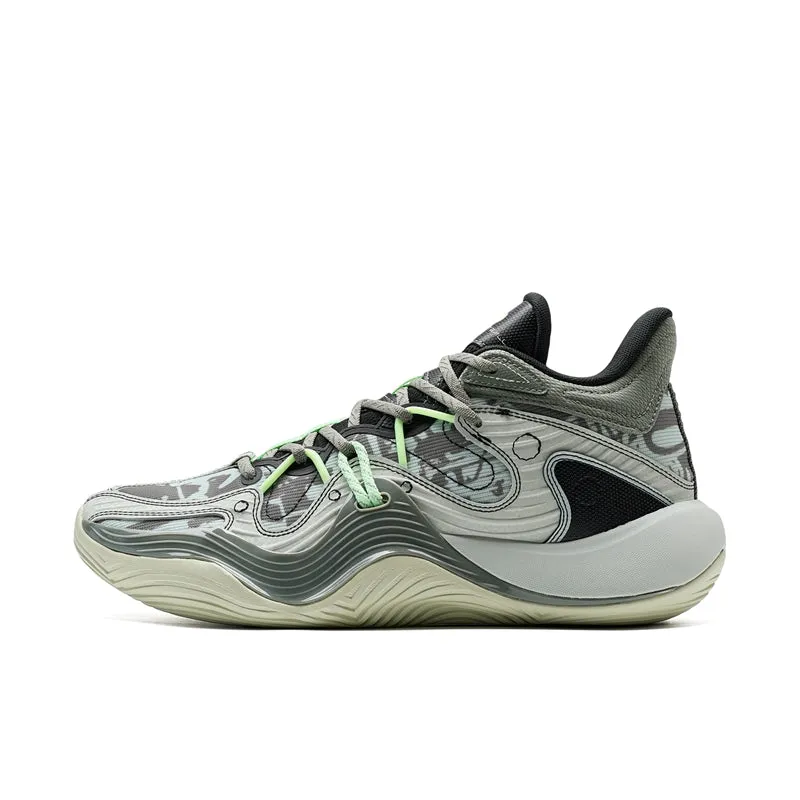 XTEP Men's Fierce Battle 3TD Basketball Shoes Reinforced Tension Band