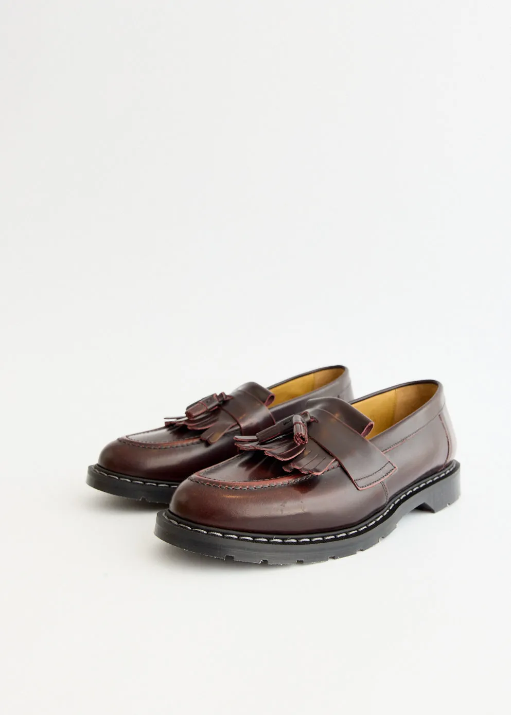 Travel Friendly Steady Step Hi-Shine Tassel Loafers