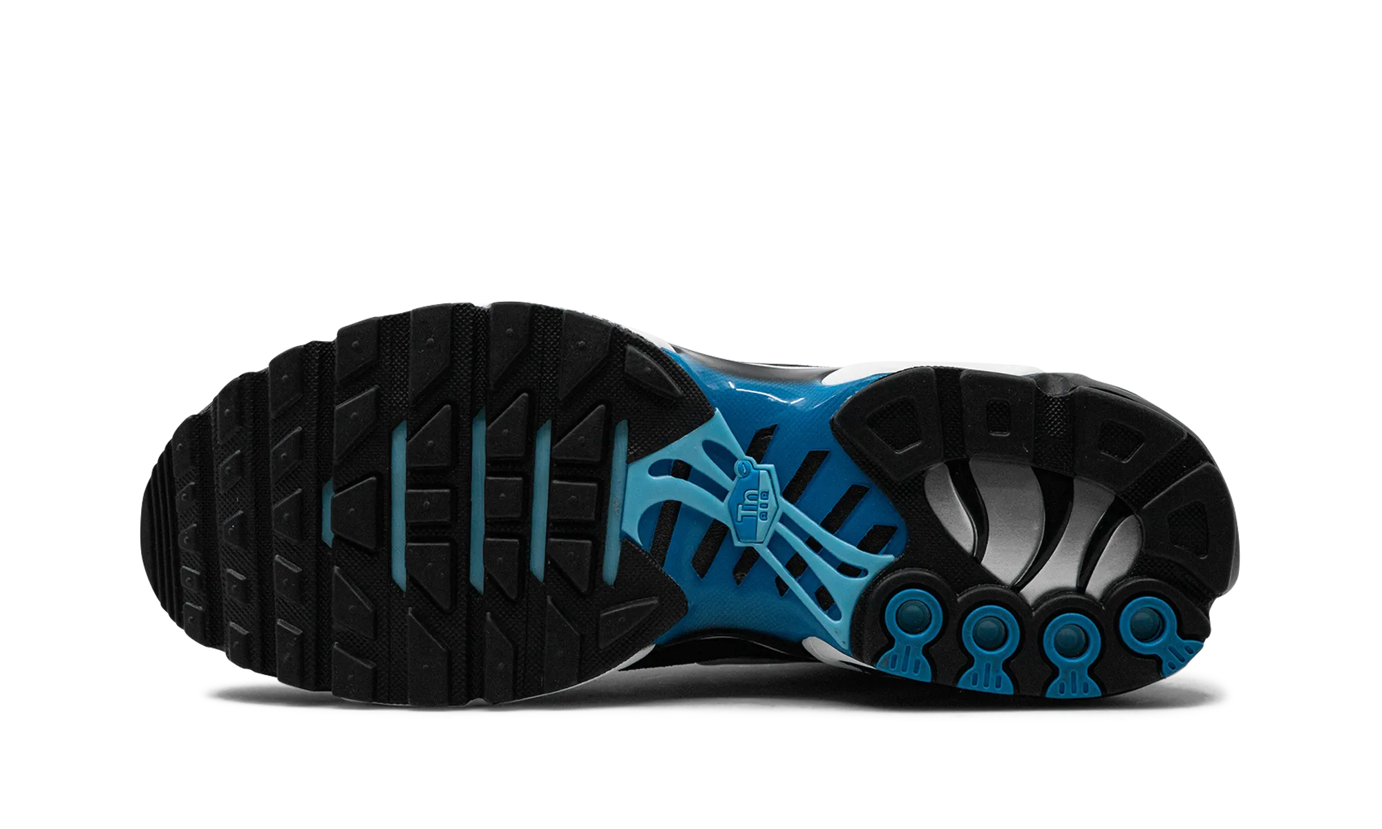 running in a school run shoes Air Max Plus "Aquarius Blue"