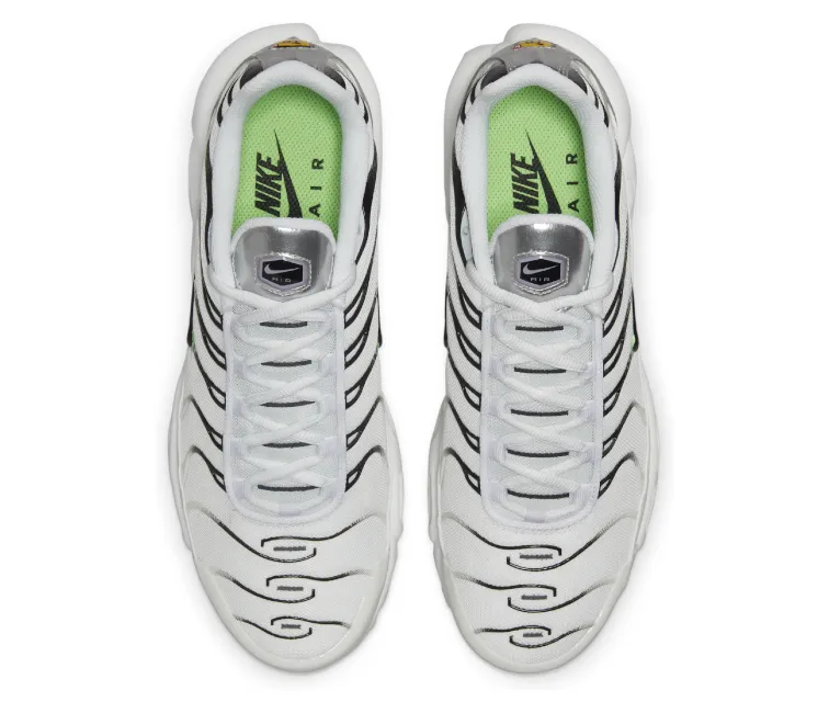 Easy Grip Eco Ease Women's Nike Air Max Plus Tn (White/Silver/Green)
