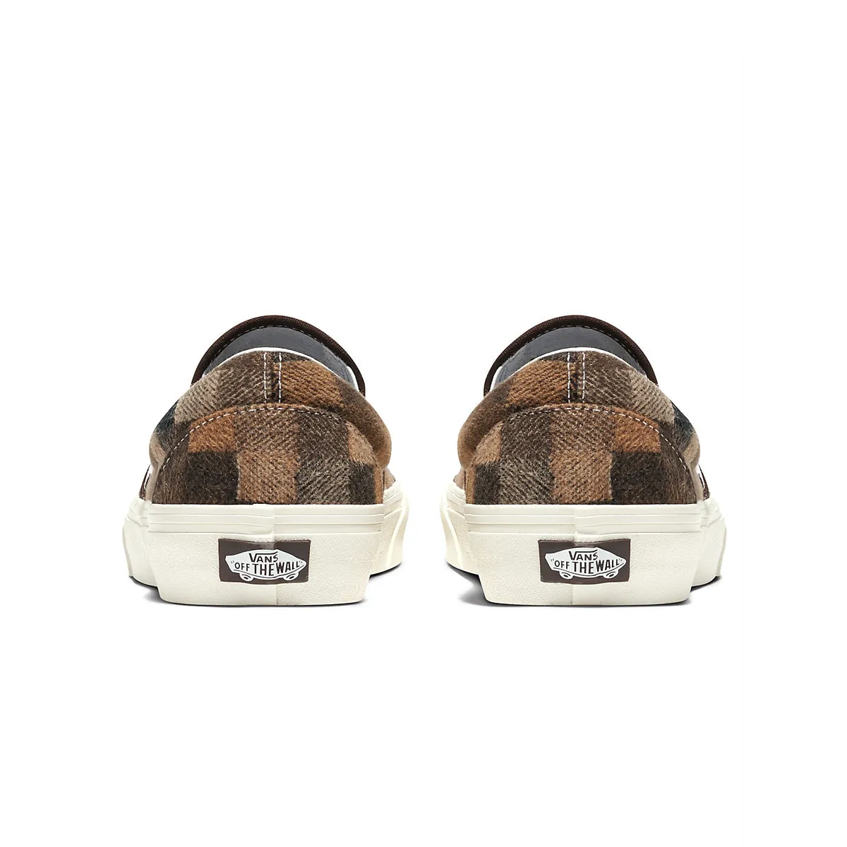 Amateur Classic Slip On 'Sweater Check Brown'