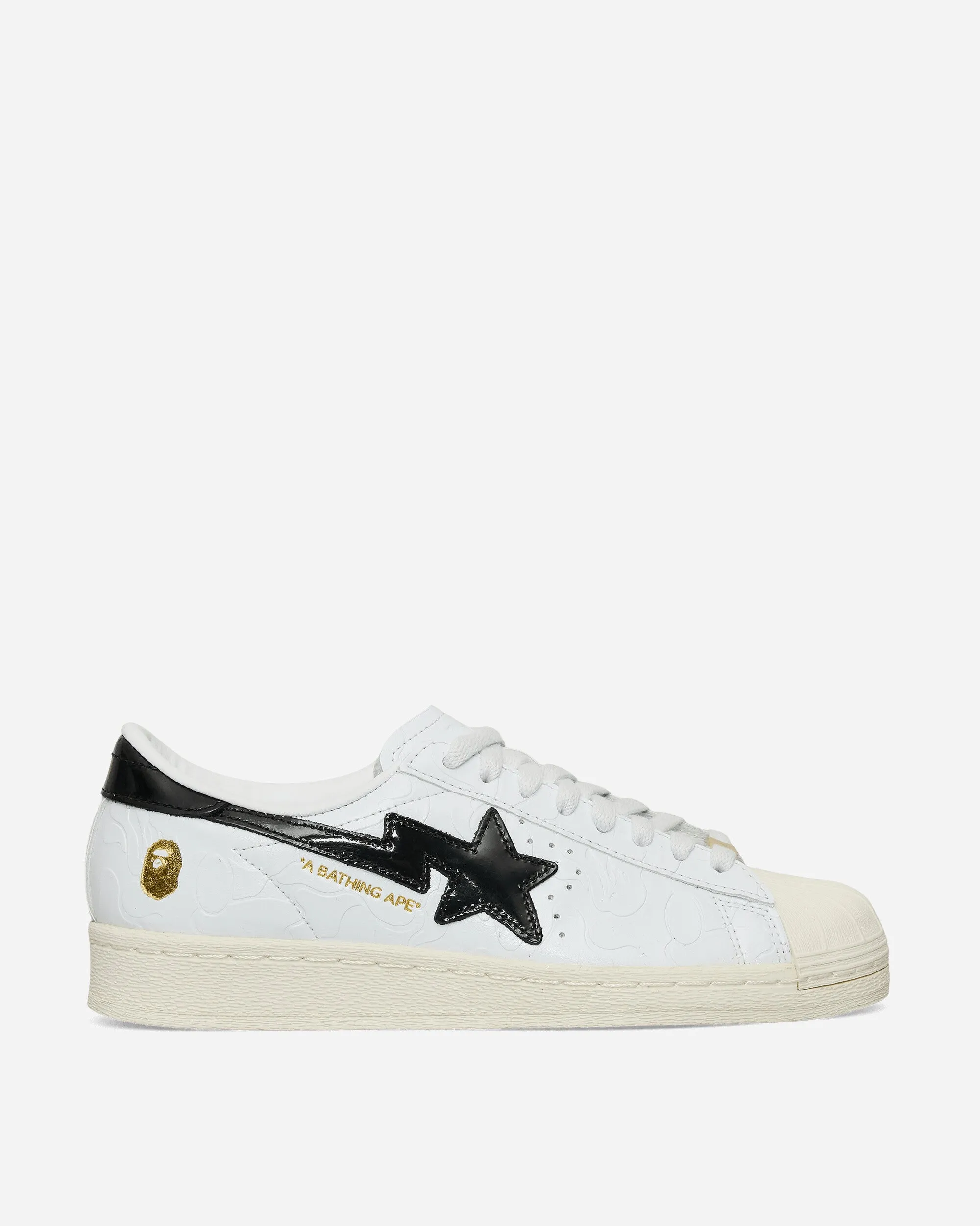 BAPE SSTR V Sneakers Cloud White / Core Black Outdoor Motion