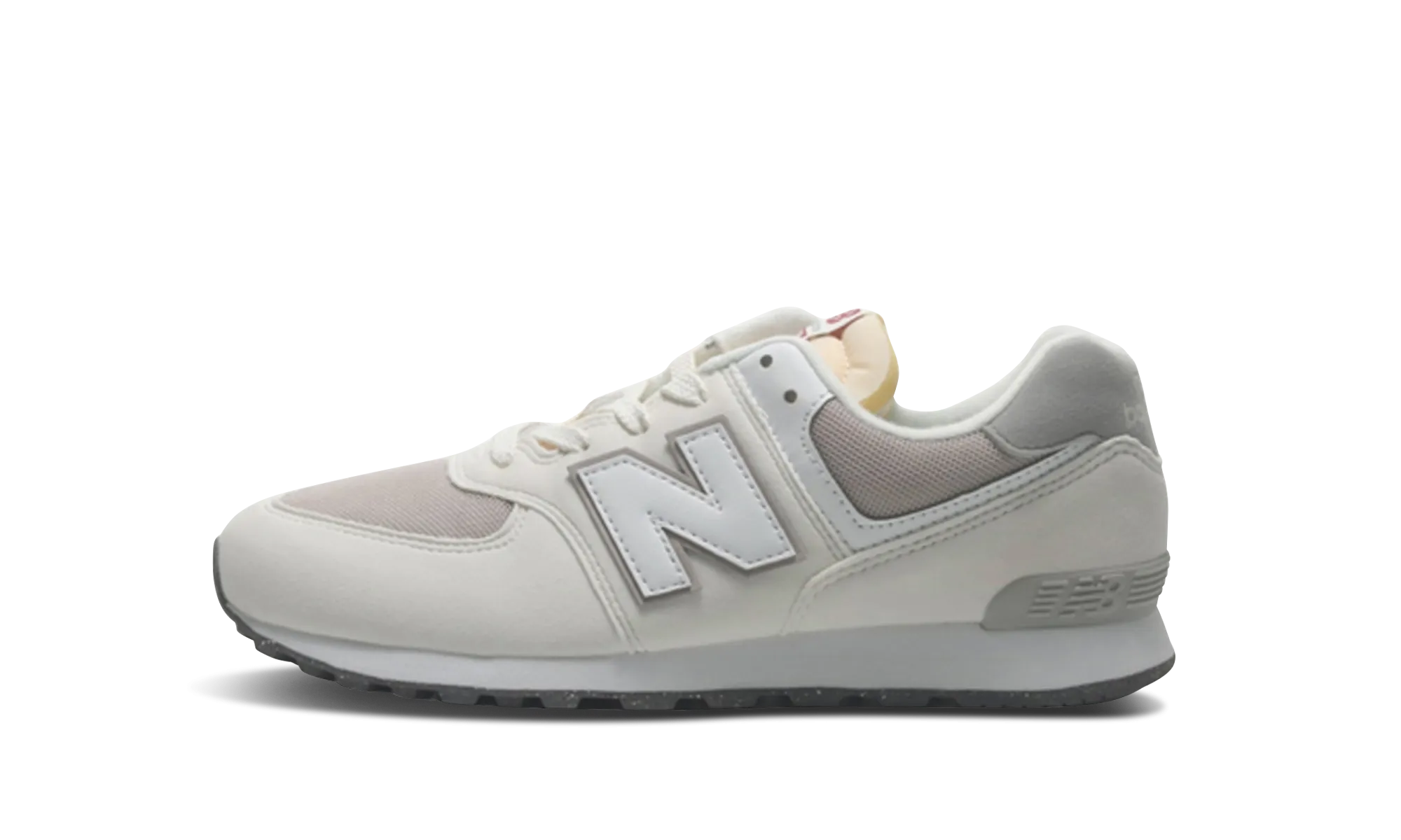 5K running shoes 574 GS "Sea Salt White"