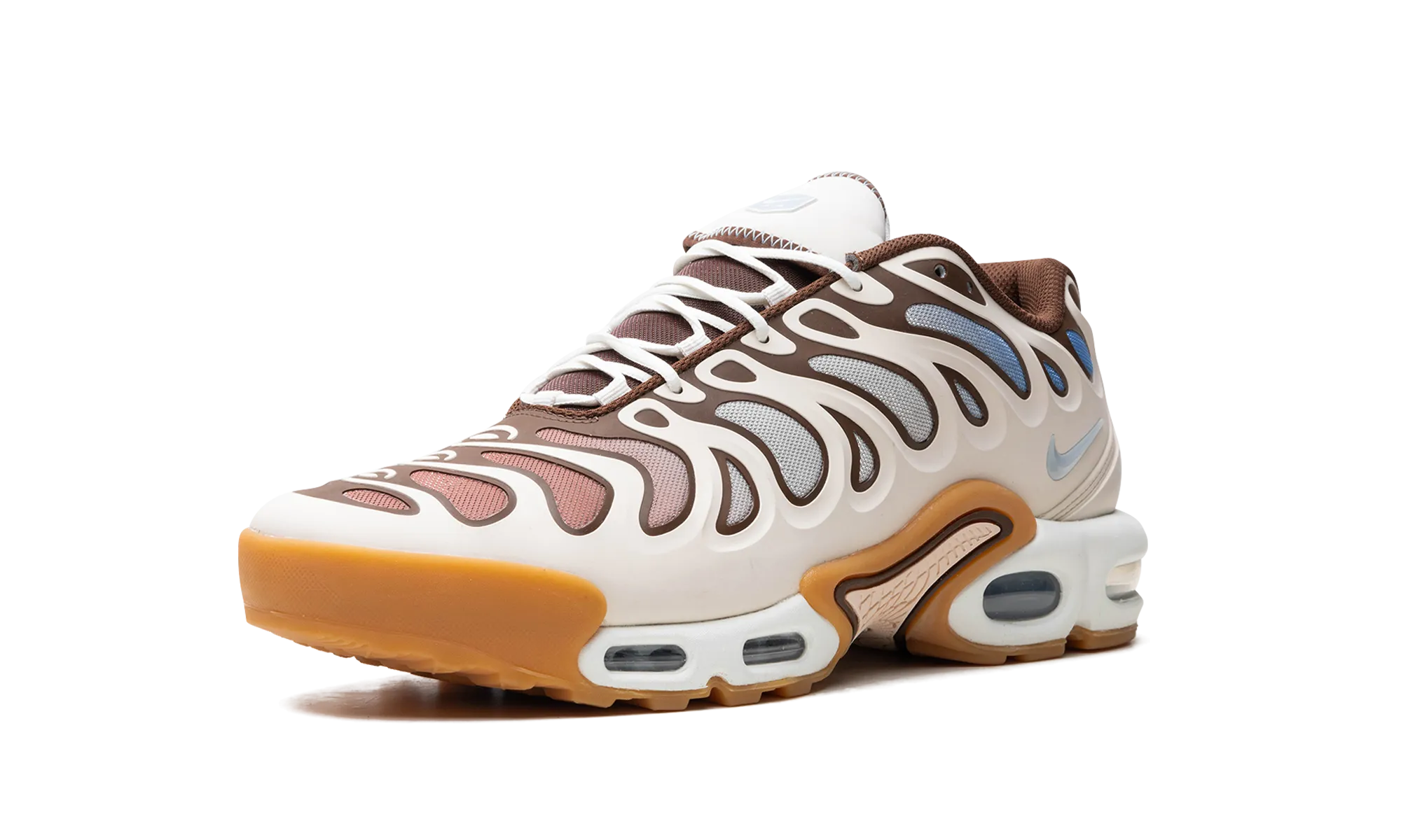 running with a lace - up closure straight - away track running shoes Air Max Plus Drift "Phantom Cacao Wow"