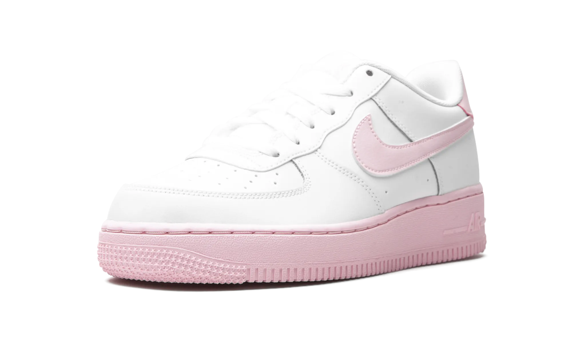 Air Force 1 low GS "Pink Foam" Sturdy flexibility Timeless Design
