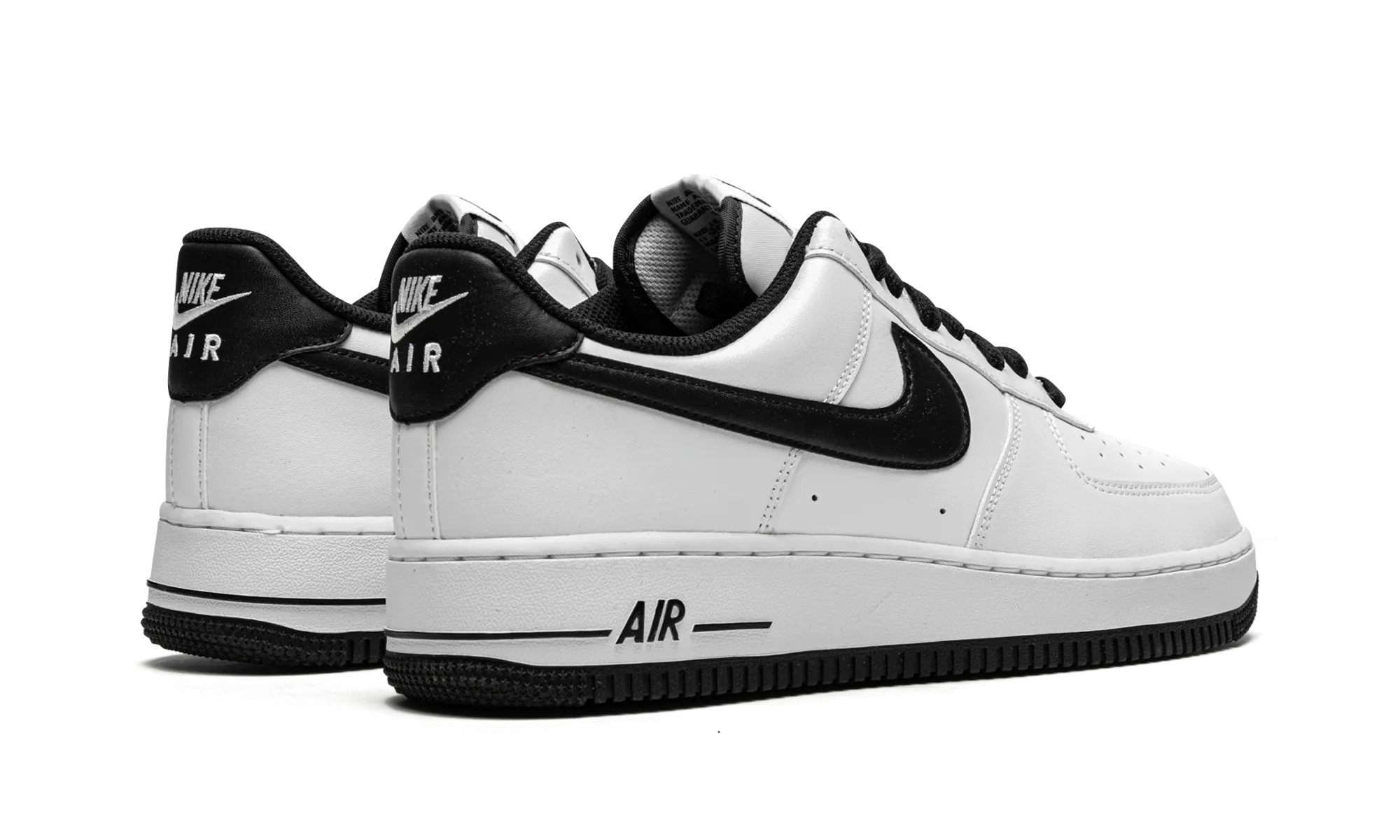 Air Force 1 '07 "White / Black" Hypergrip Texture Square Toe