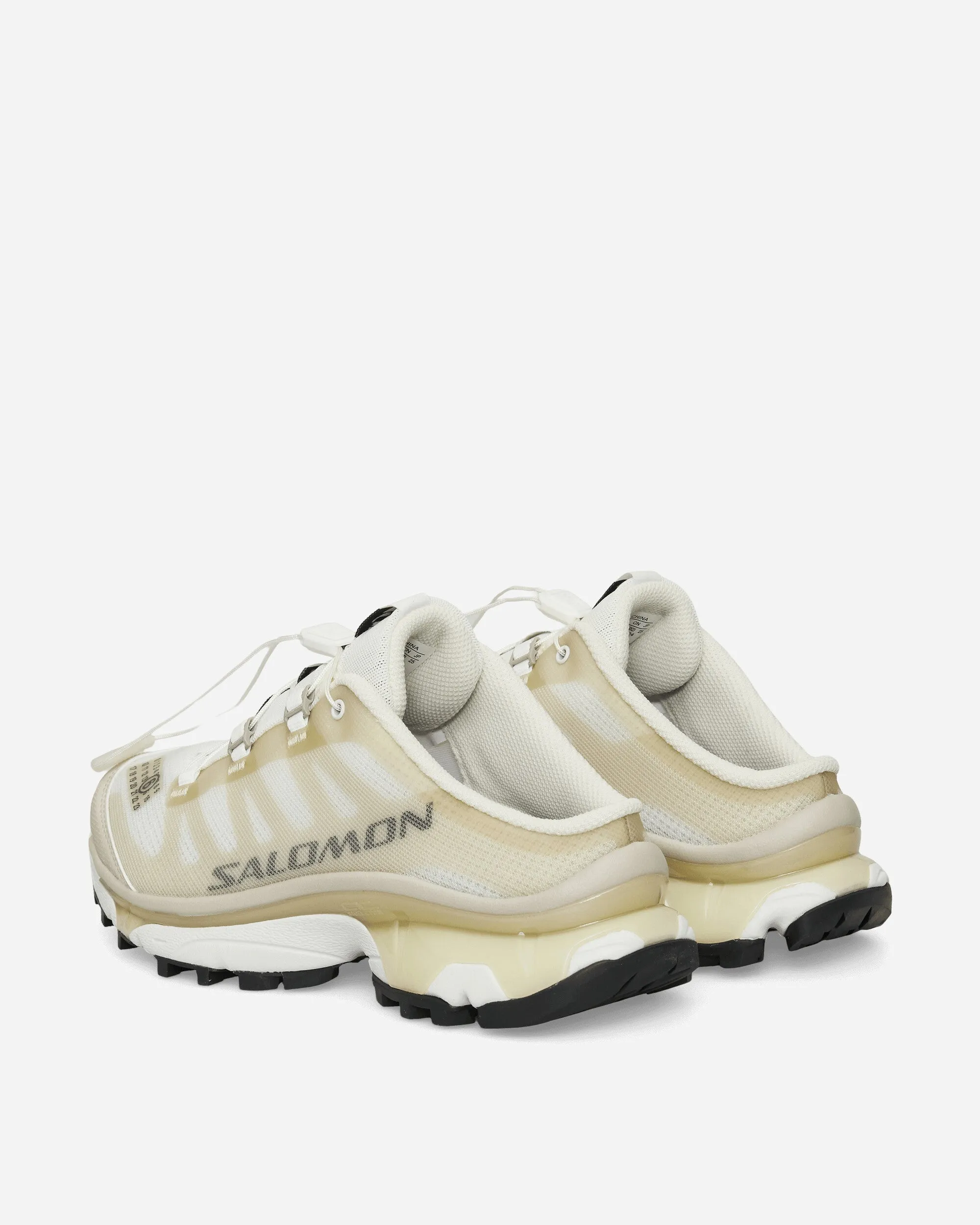 Casual Touch Men's Salomon XT-4 Mules White / Green Haze / Silver Cloud