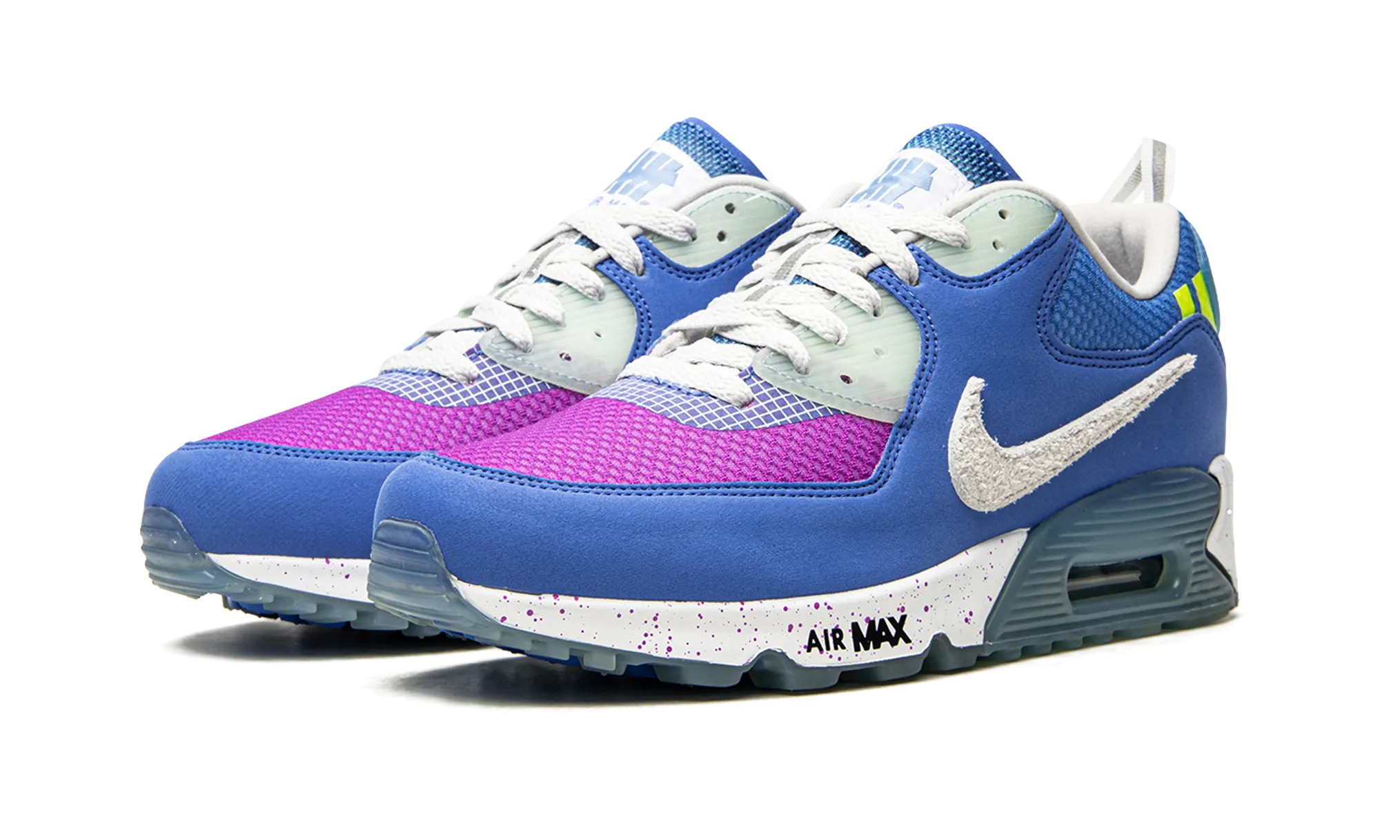 Soft Lining Shoes Air Max 90 "Undefeated - Pacific Blue"