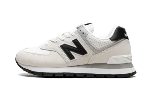 casual runners 574 Rugged "White Black"