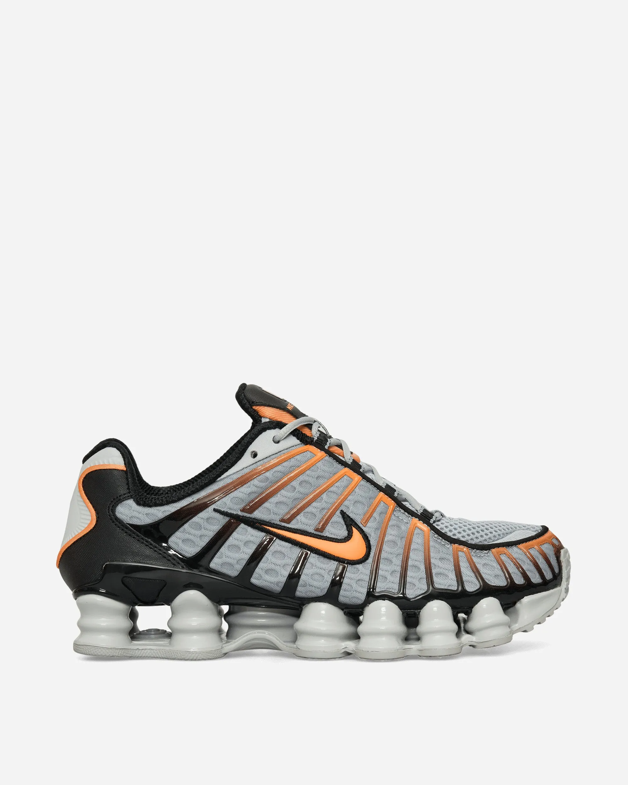 Flexible TPU Shank Shox TL Sneakers Smoke Grey / Bright Mandarin