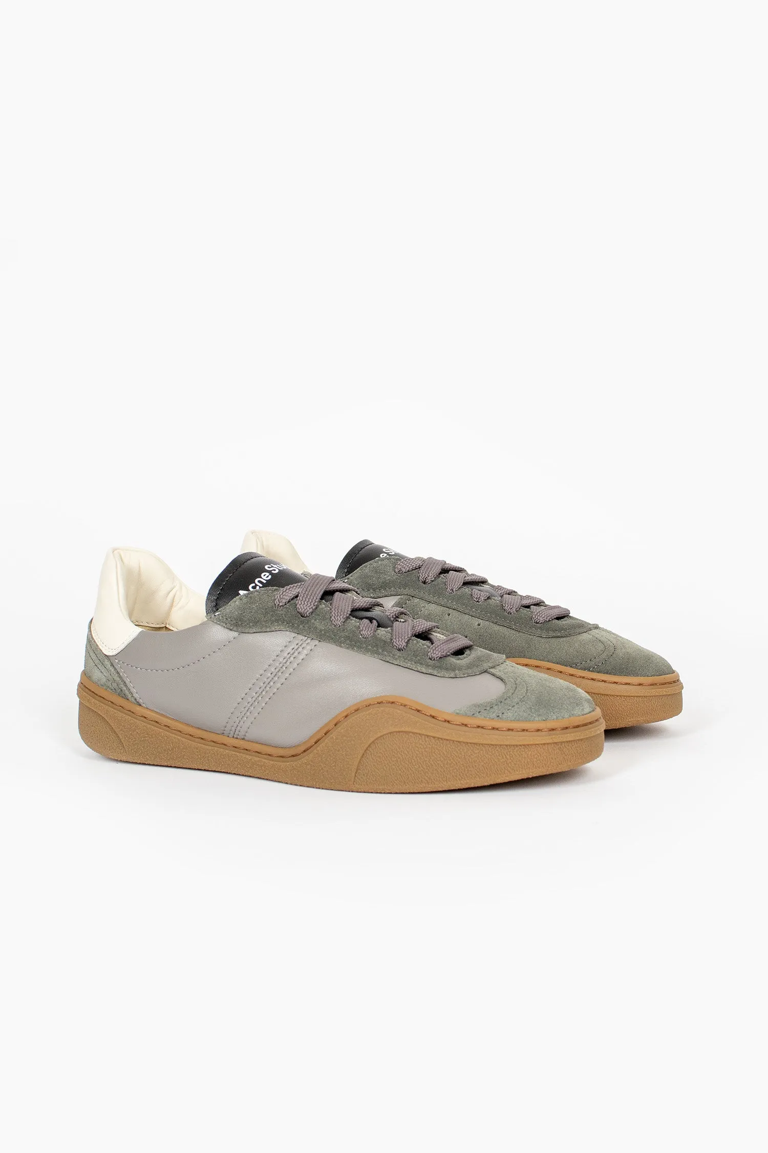 Lace Up Sneakers Multi Grey Torsion Rigidity Double Stitched Seams