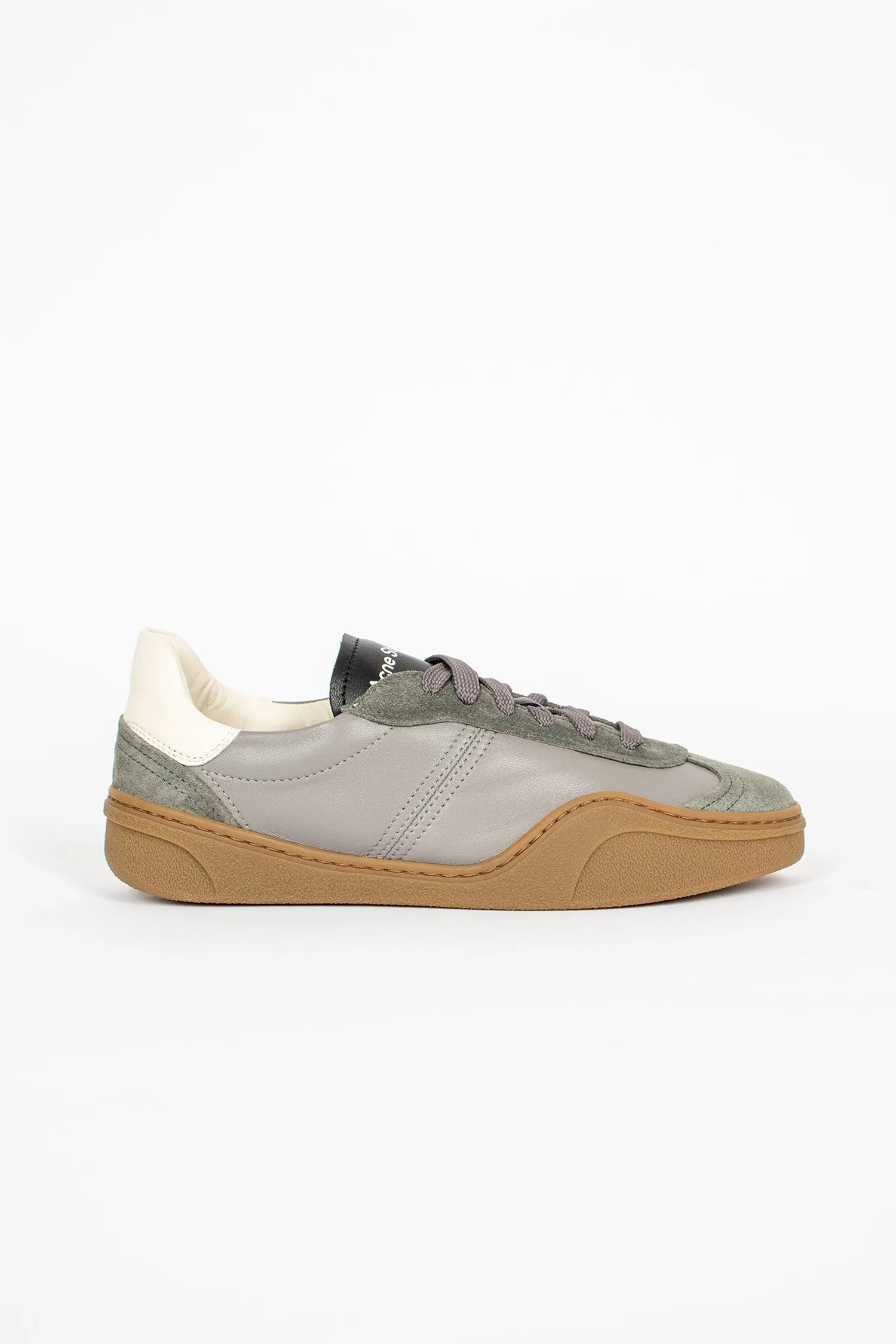 Athletic Vibe Comfort First Lace Up Sneakers Multi Grey