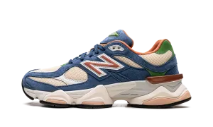 community - run running shoes running in a cave area shoes 9060 "Blue Beige"