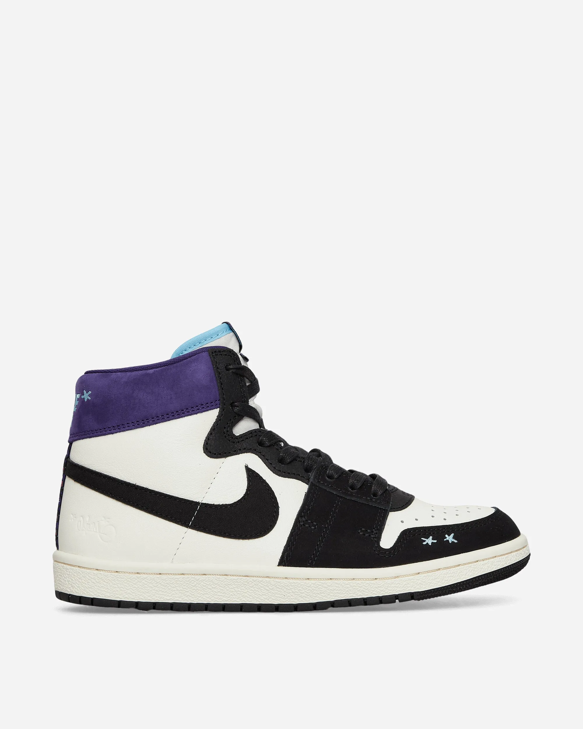 Women's Opium Air Ship SP Sneakers Black / Court Purple Work Day Cool Look